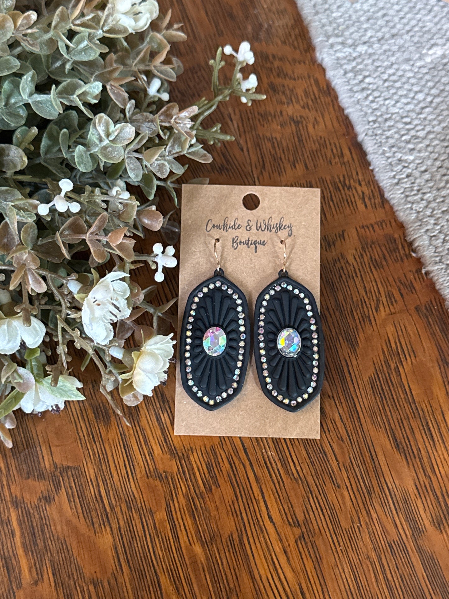 Black Glam - Earrings