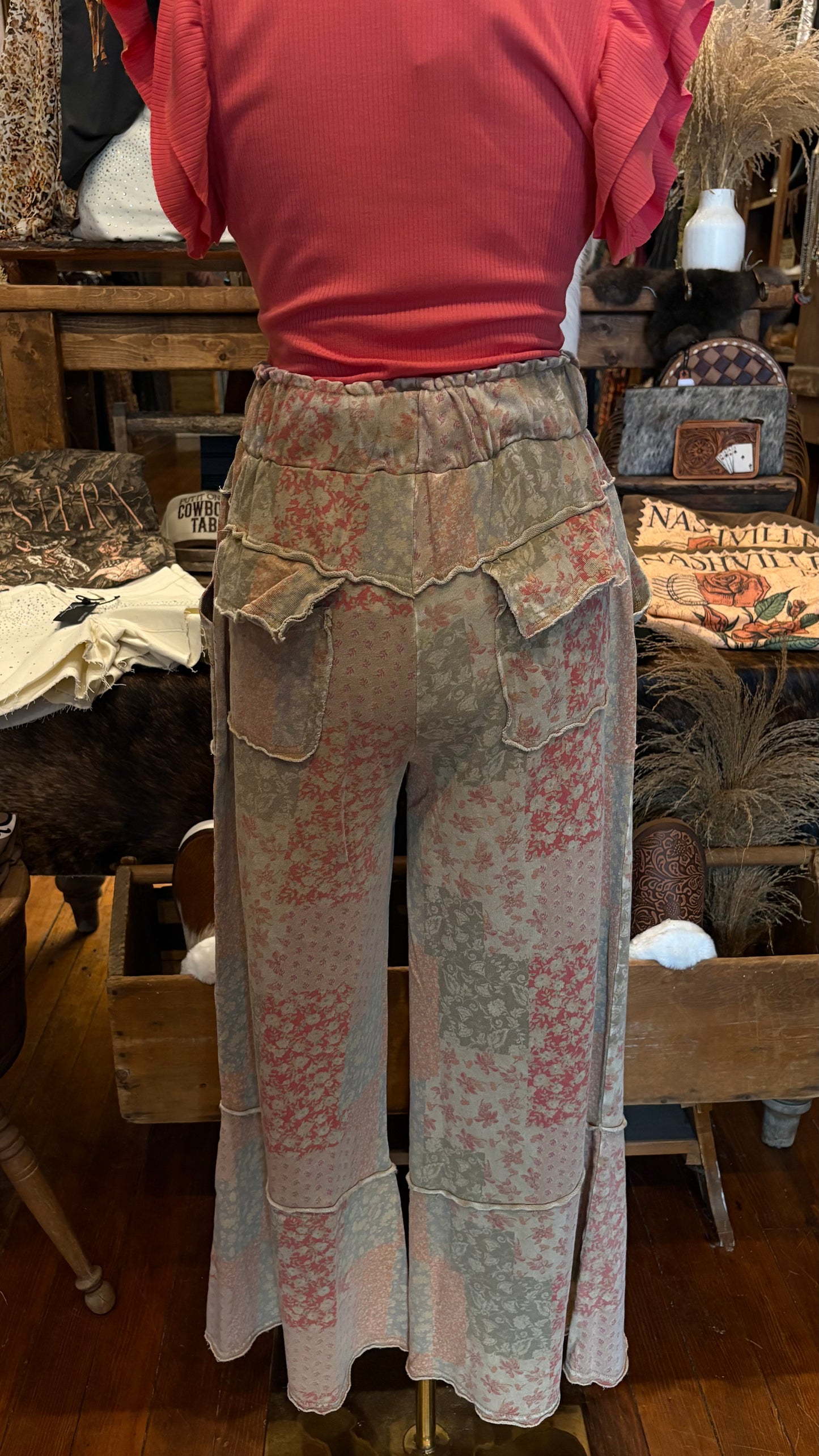 Gypsy Patchwork – Multi-Color Lounge Pants