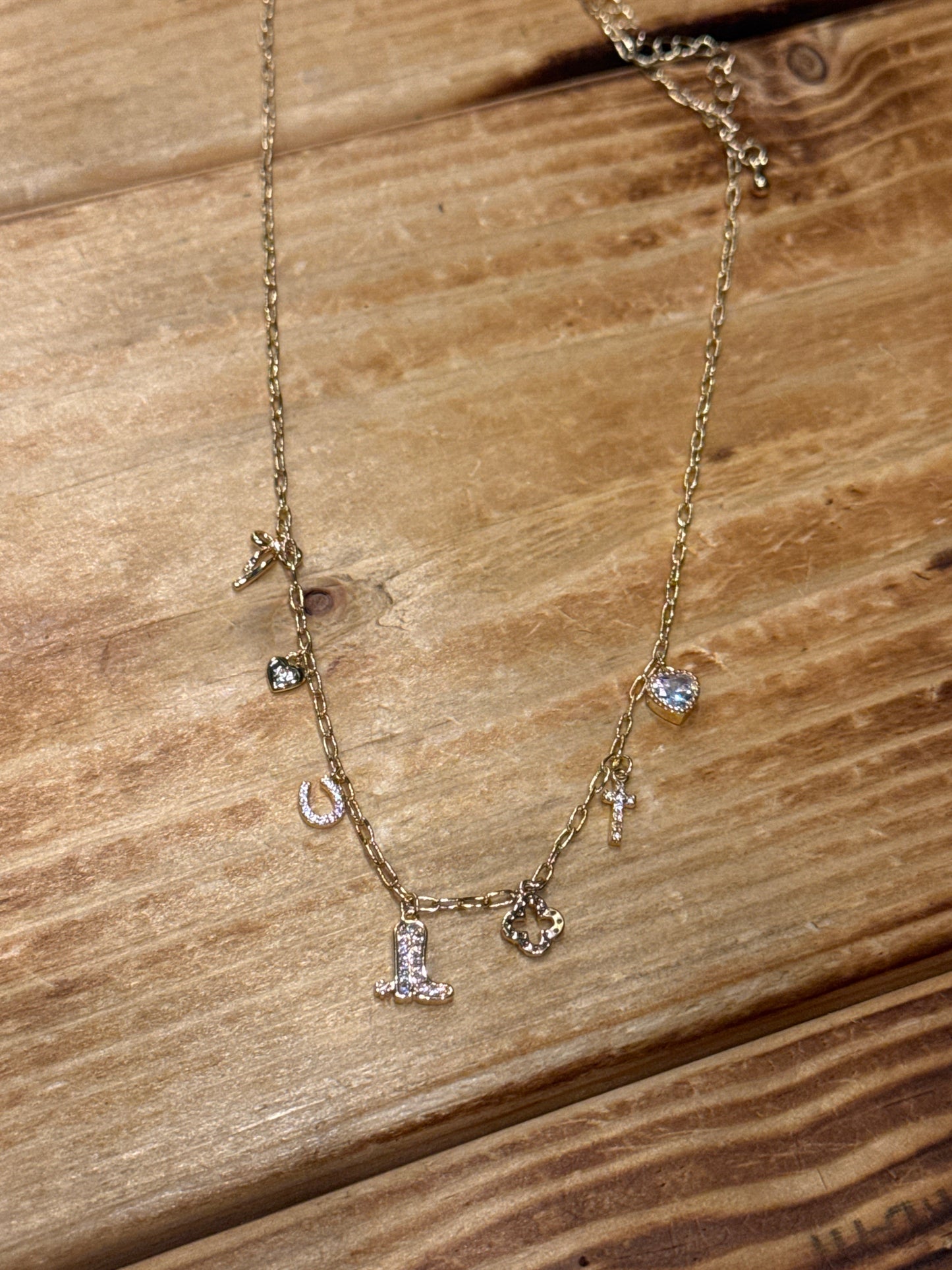 Western Prep - Charm Necklace
