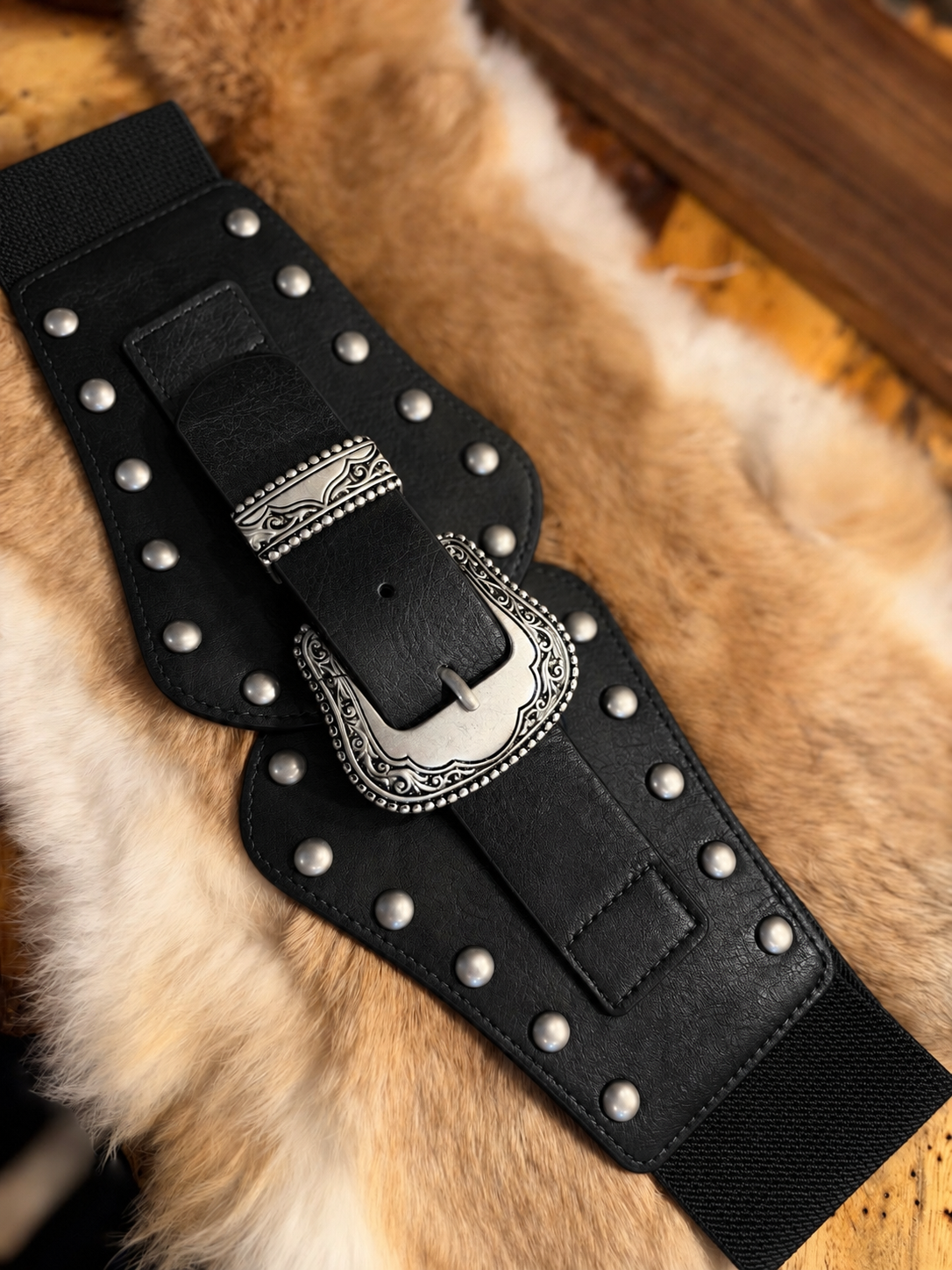 Black Waist Belt