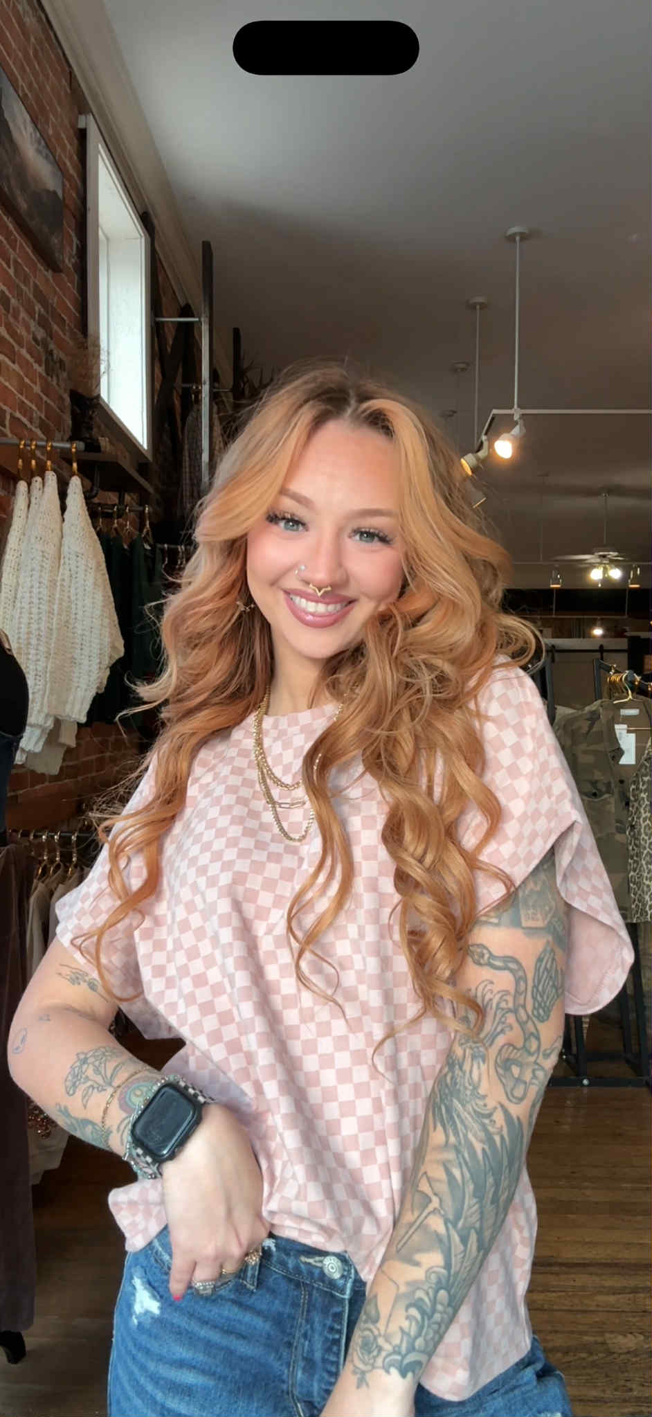 Check me Out - Blush Top