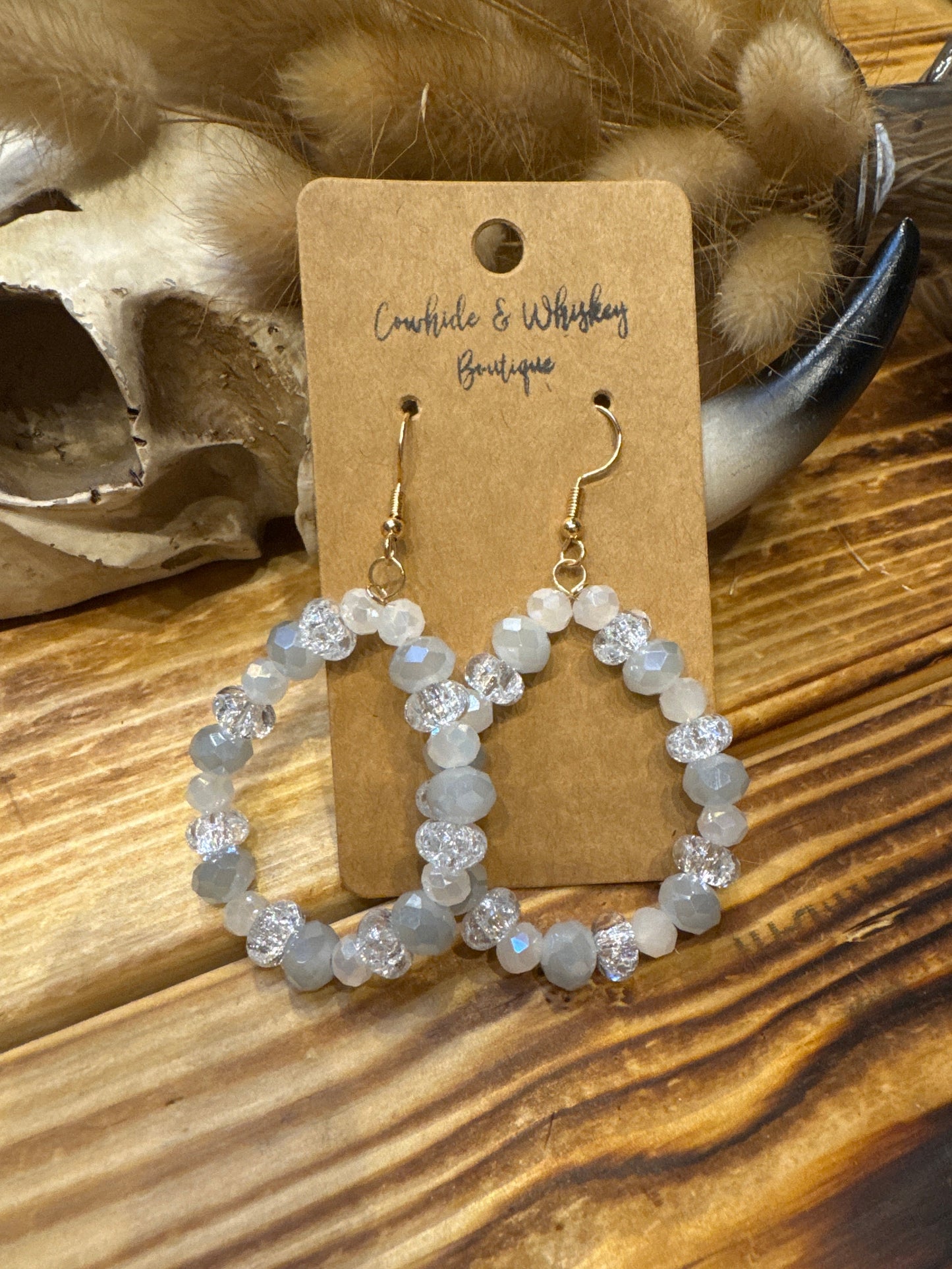 Ice Crackle - Earrings