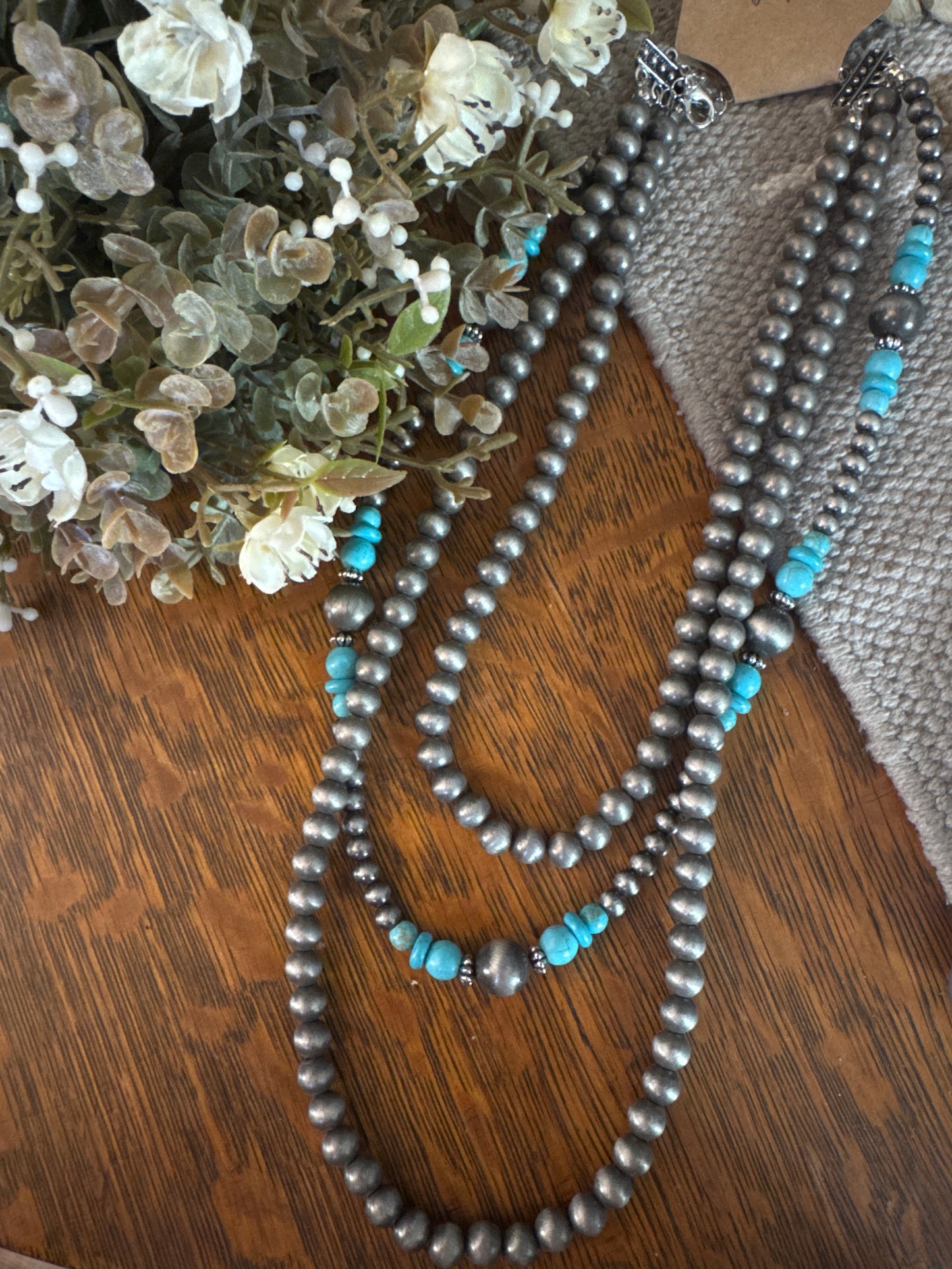 Triple Threat - Pearl Necklaces