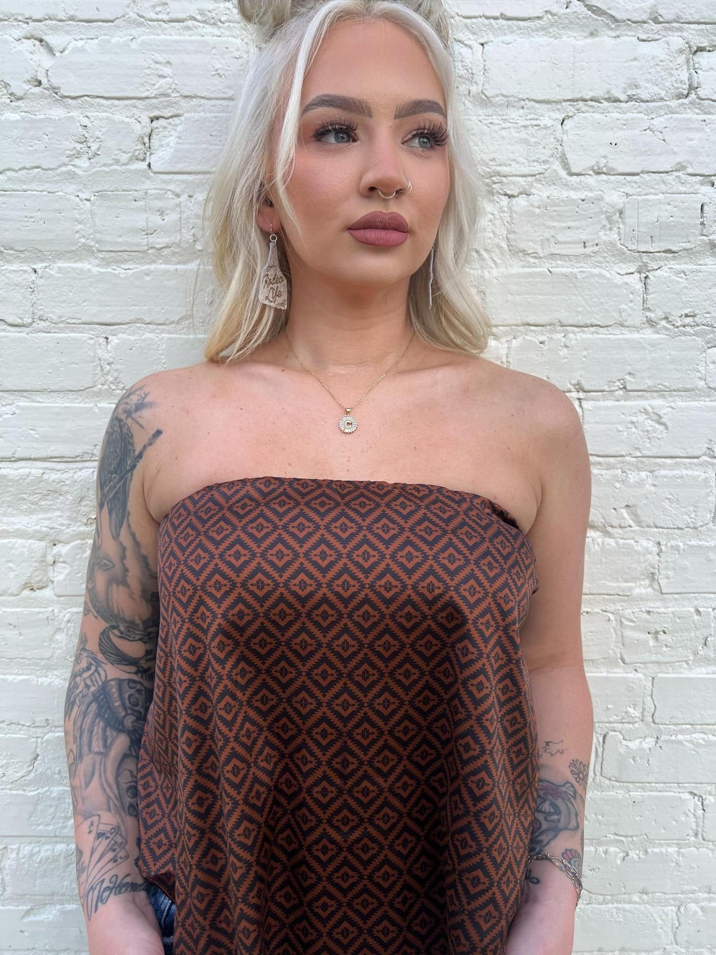 Bandana Bandit - Southwest Aztec Top