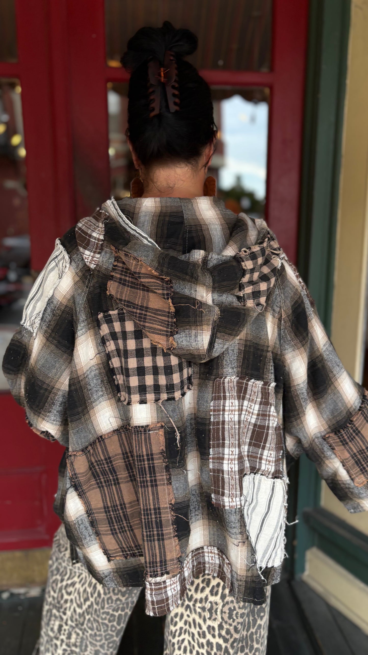Outpost Plaid – Hooded Shirt