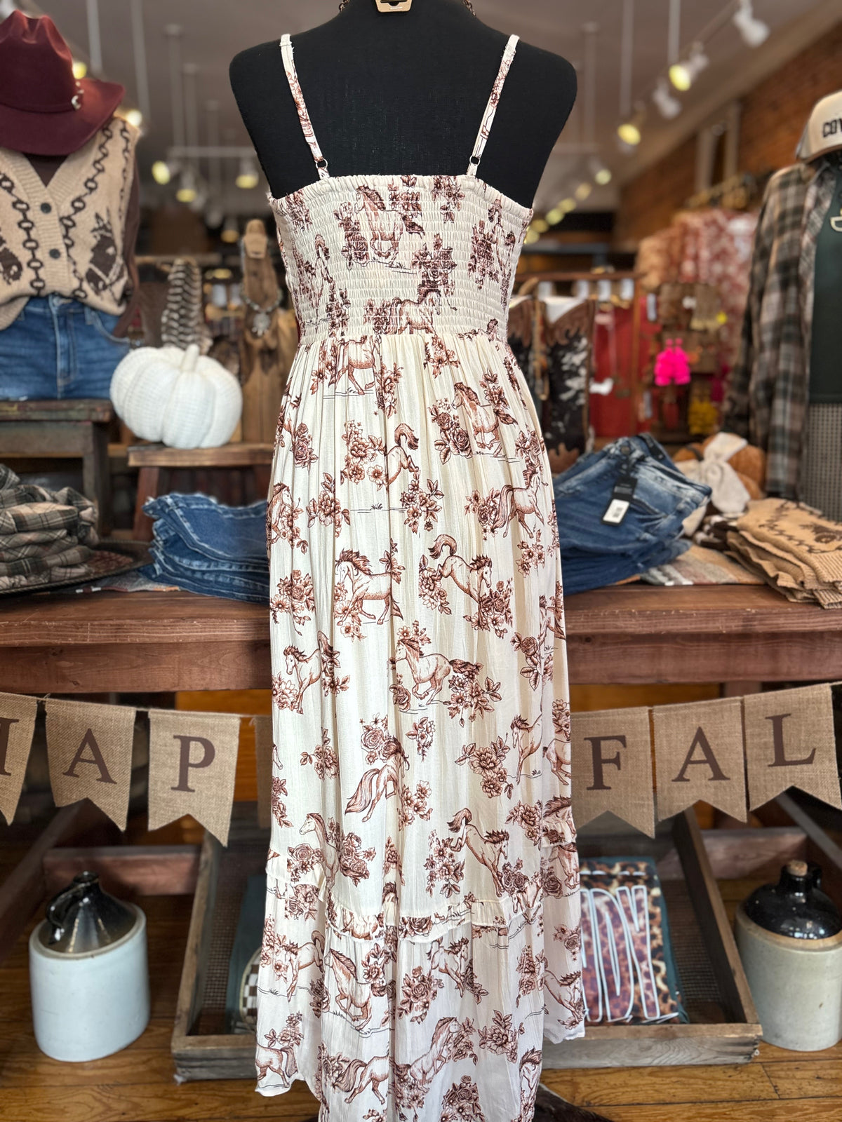 Free Spirit – Ivory Maxi Dress