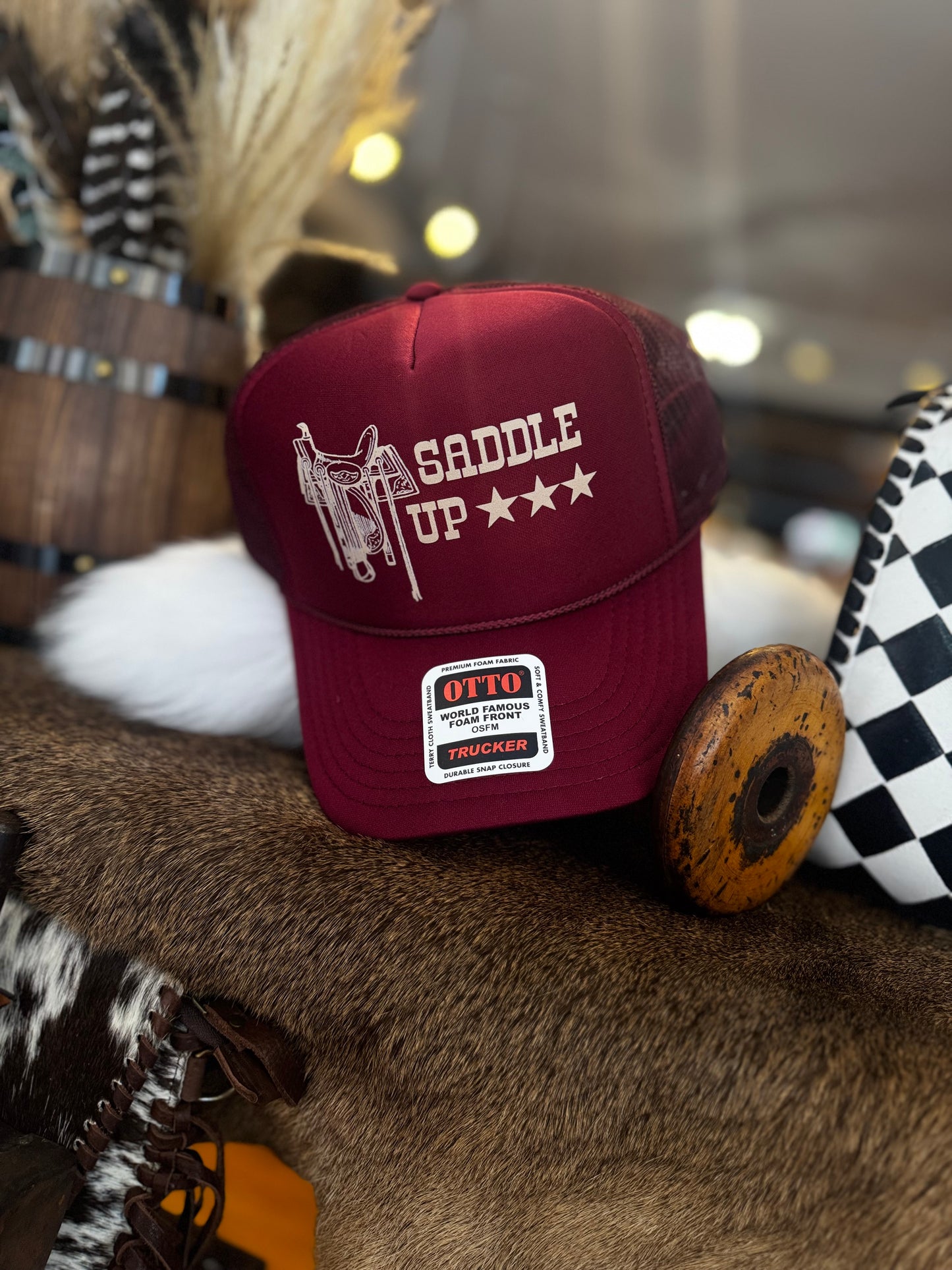 Saddle Up-Trucker Hat
