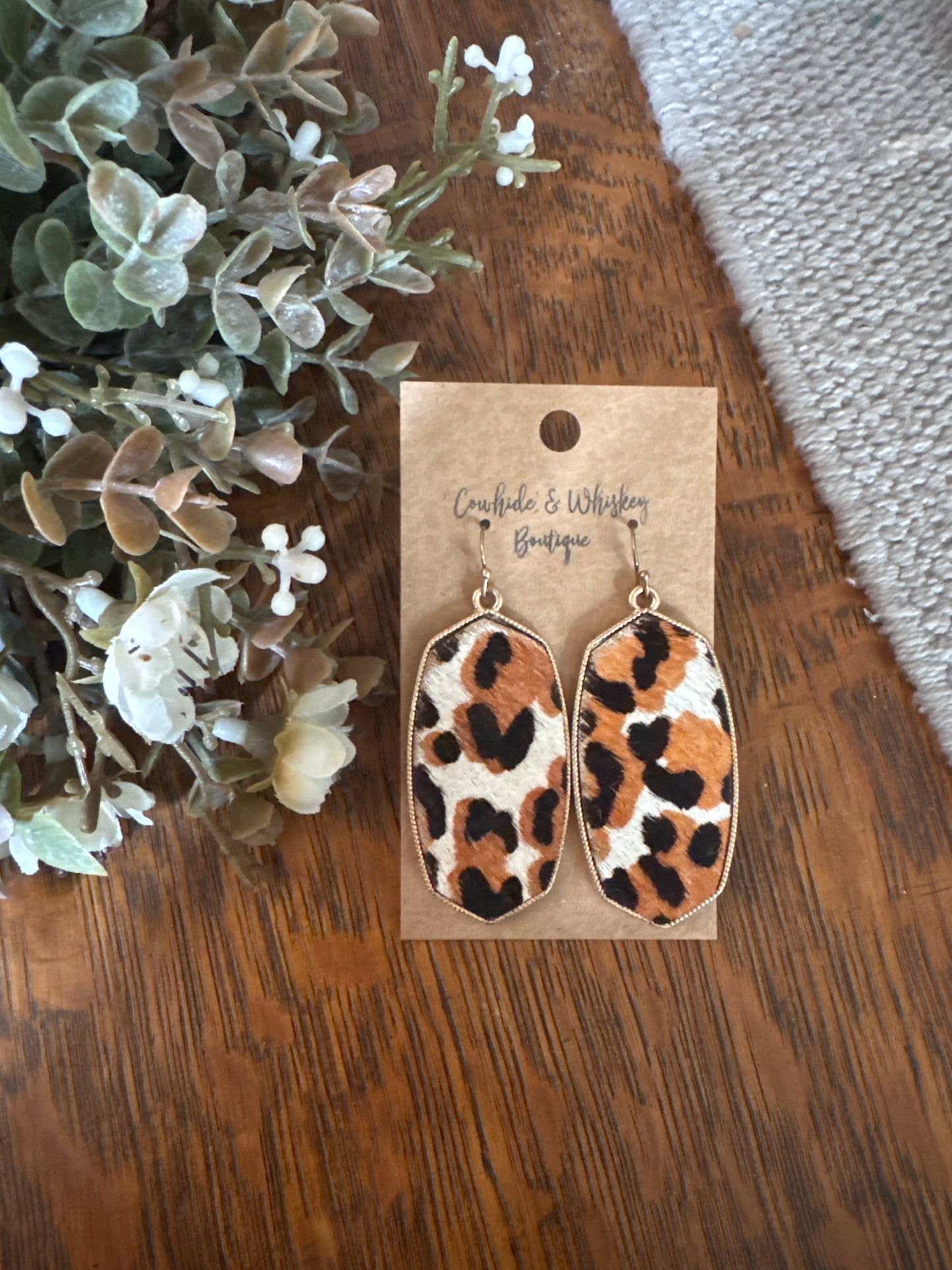 Rusty Cheetah - Earrings