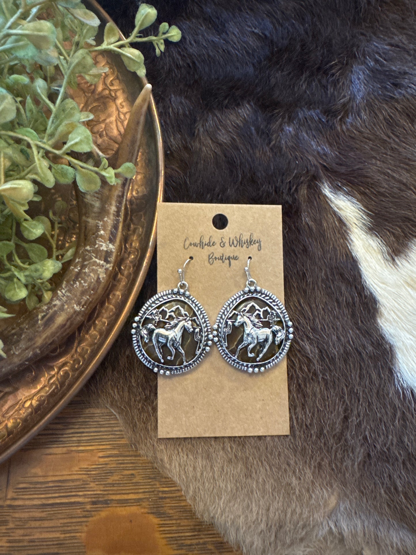 Rocky Mountain Stallion - Earrings