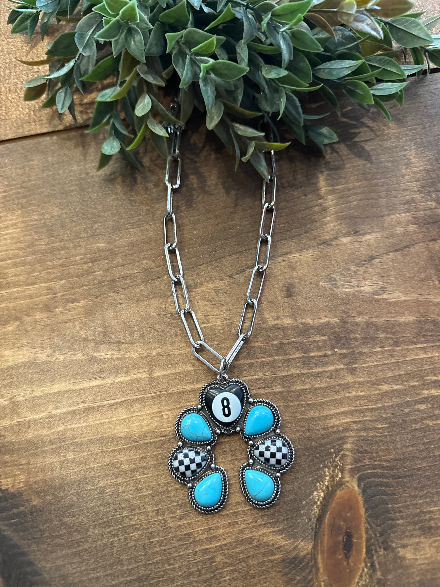 8Ball Squash - Necklace