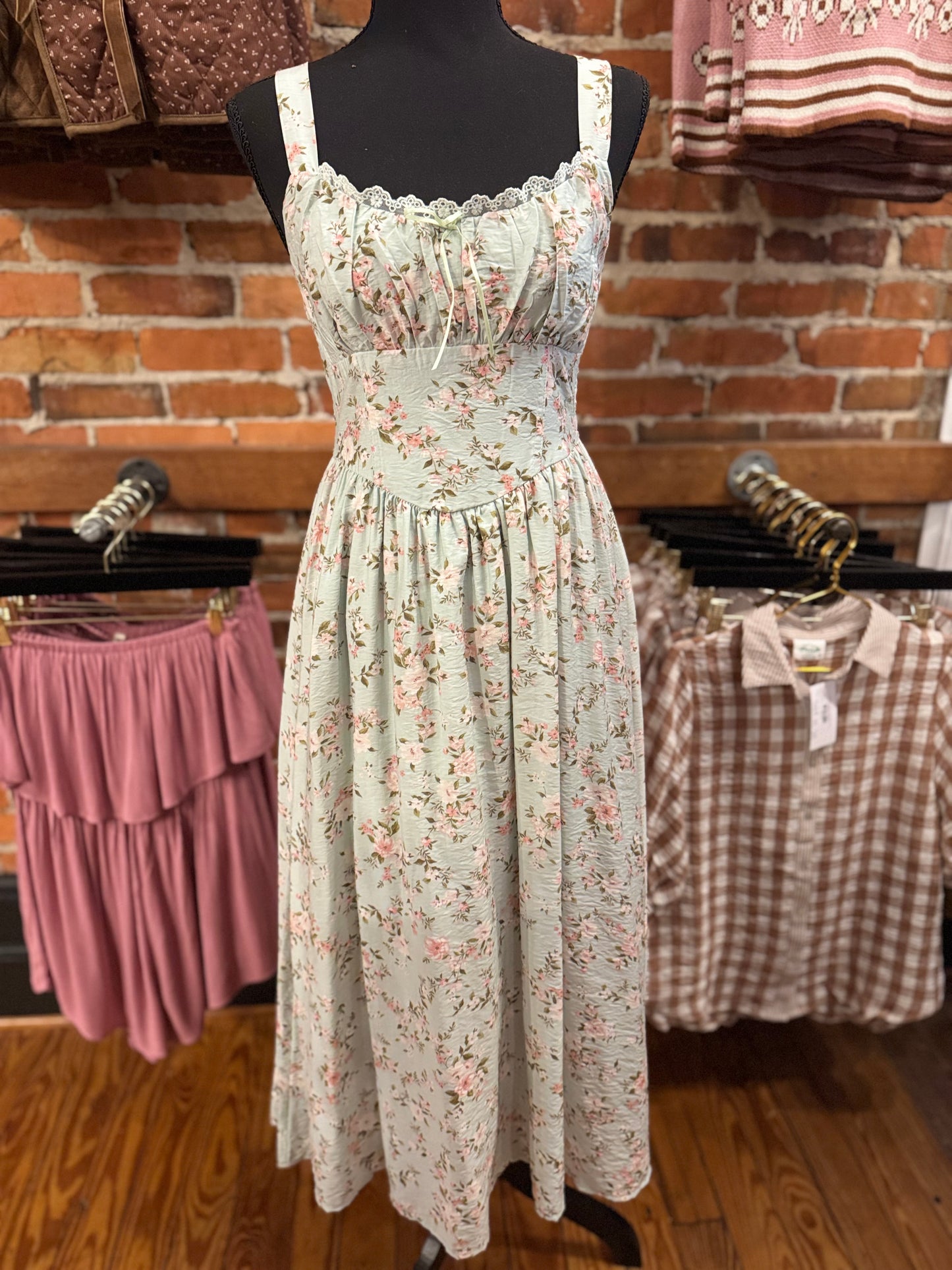 Mint Belle-Maxi Dress