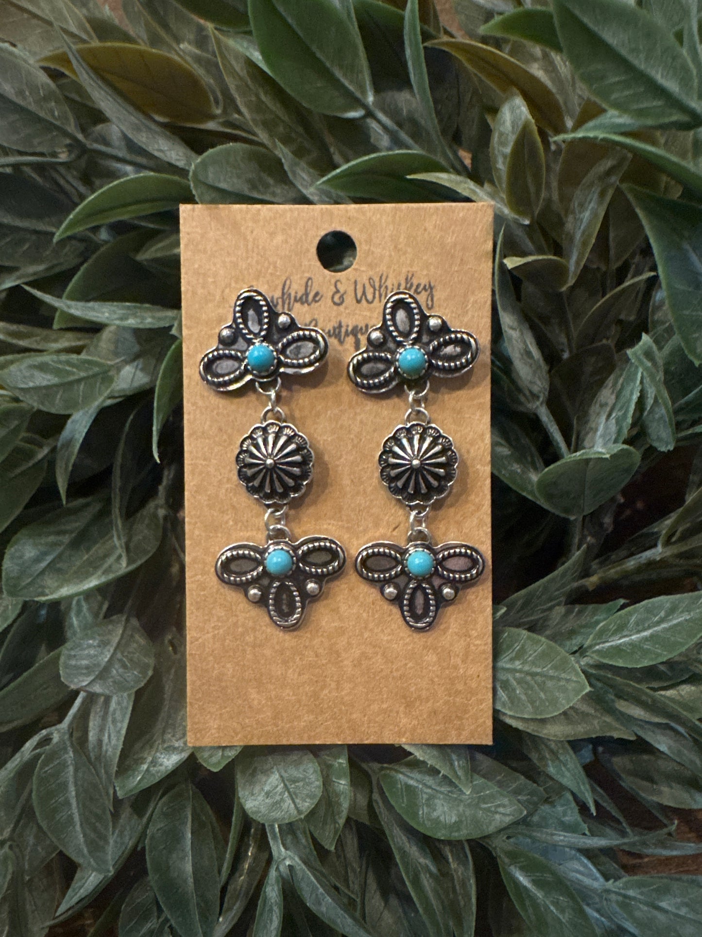 Concho Loop - Earrings