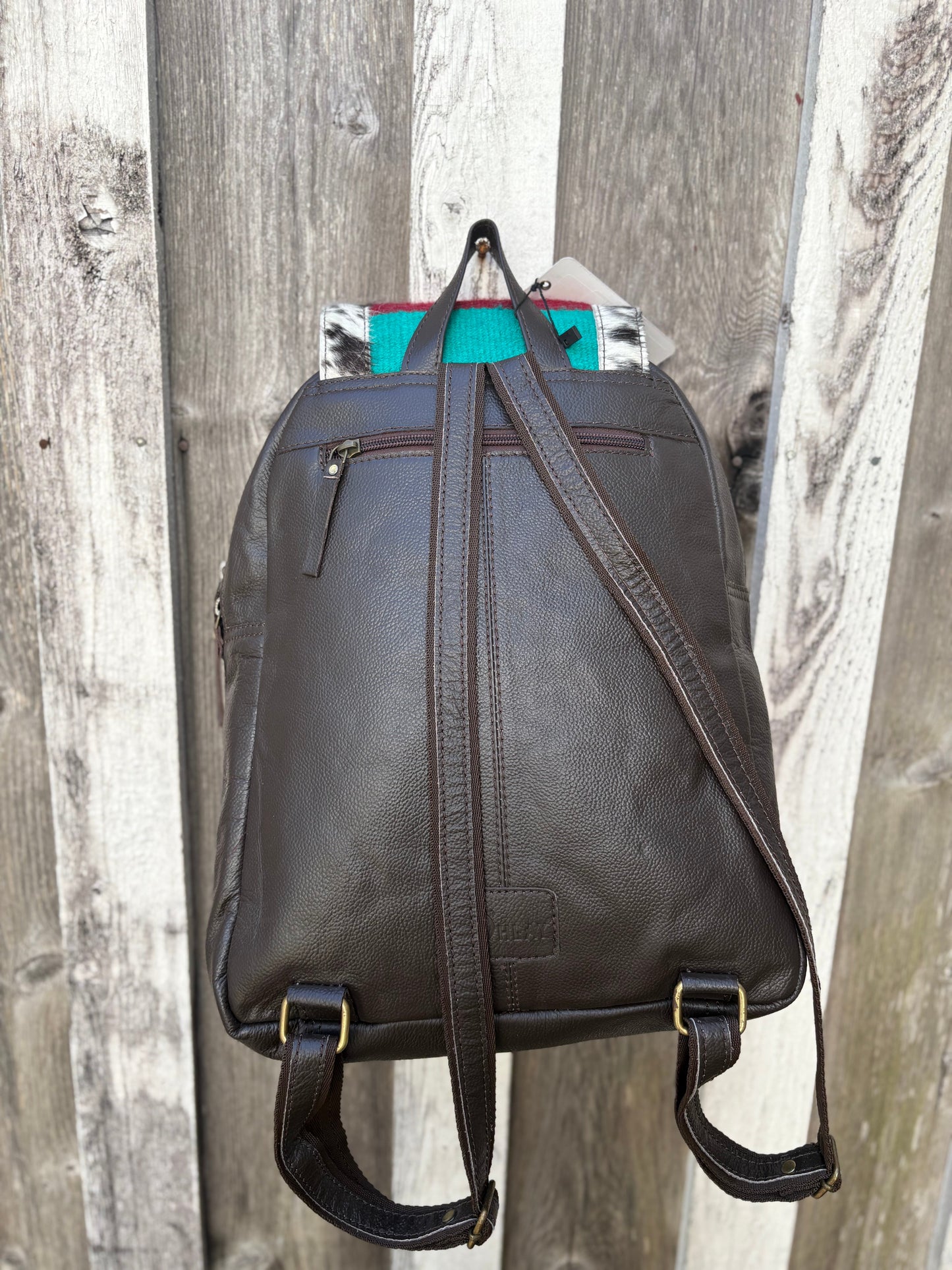 Backpack Babe - Aztec/Hide Bag