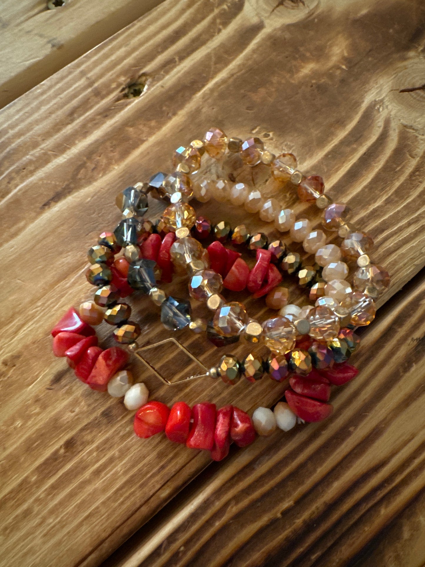 Burnt Clay - Bracelet Set