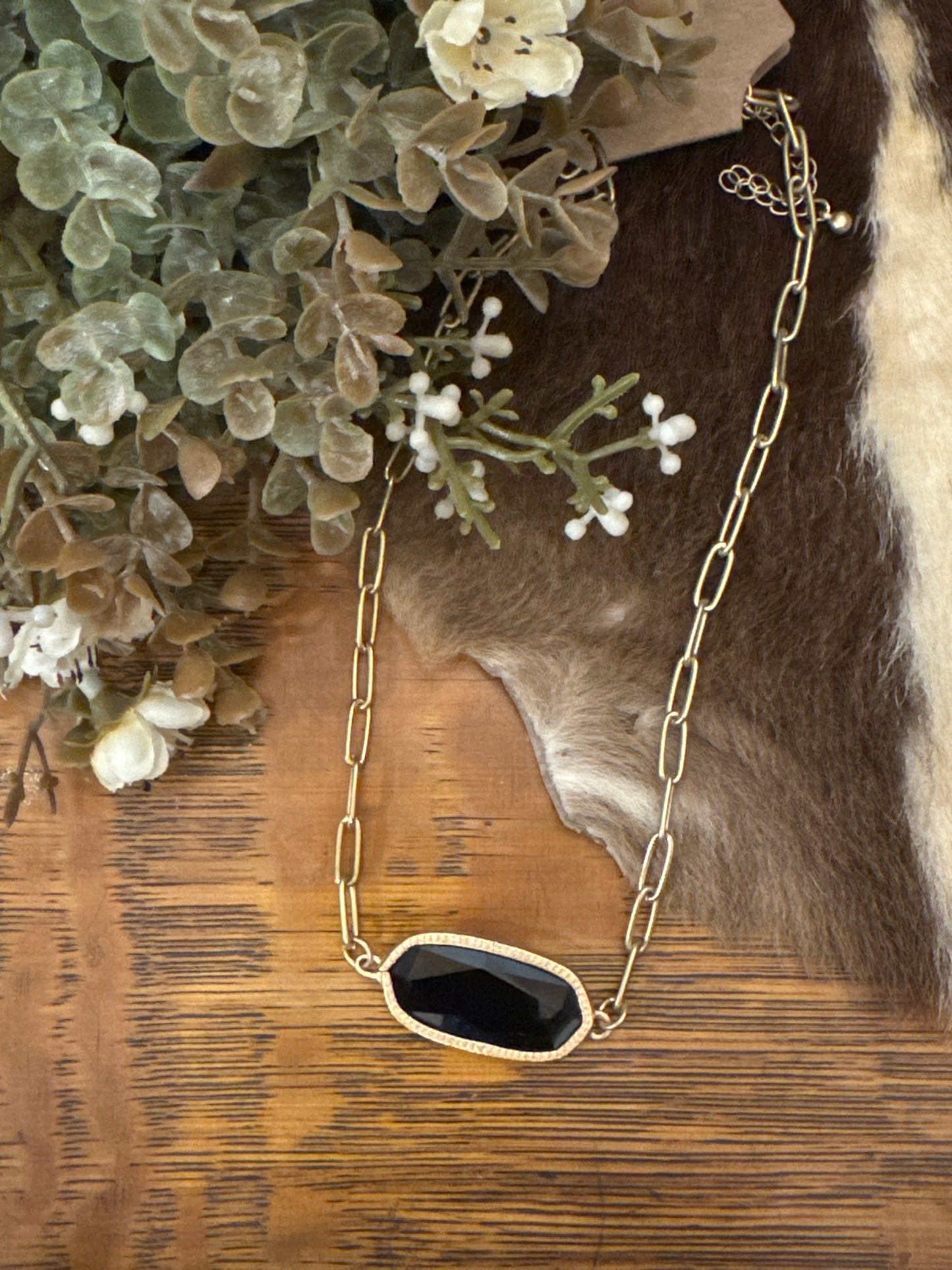 Onyx Slate - Necklace