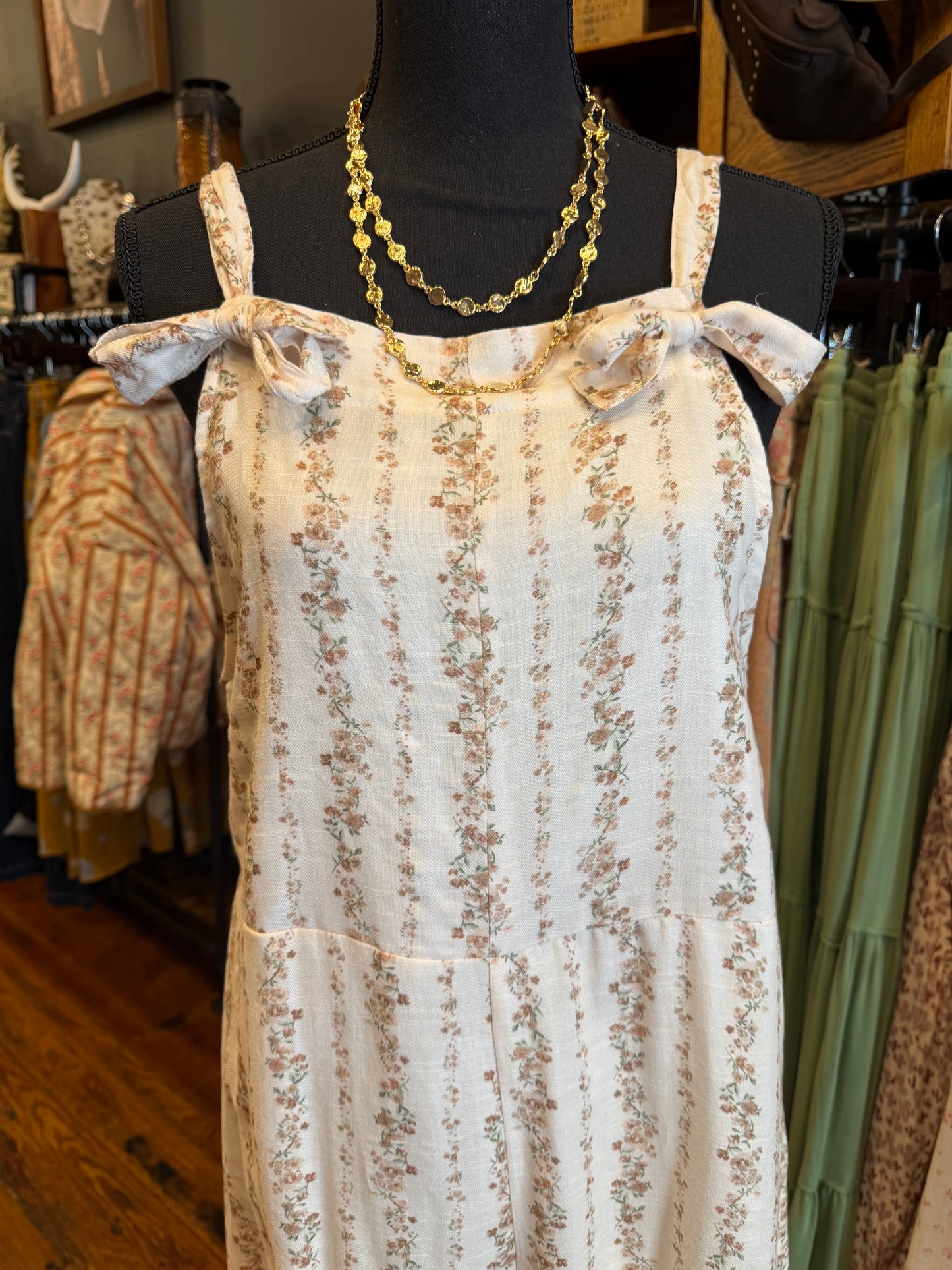Botanical Bow – Floral Jumpsuit