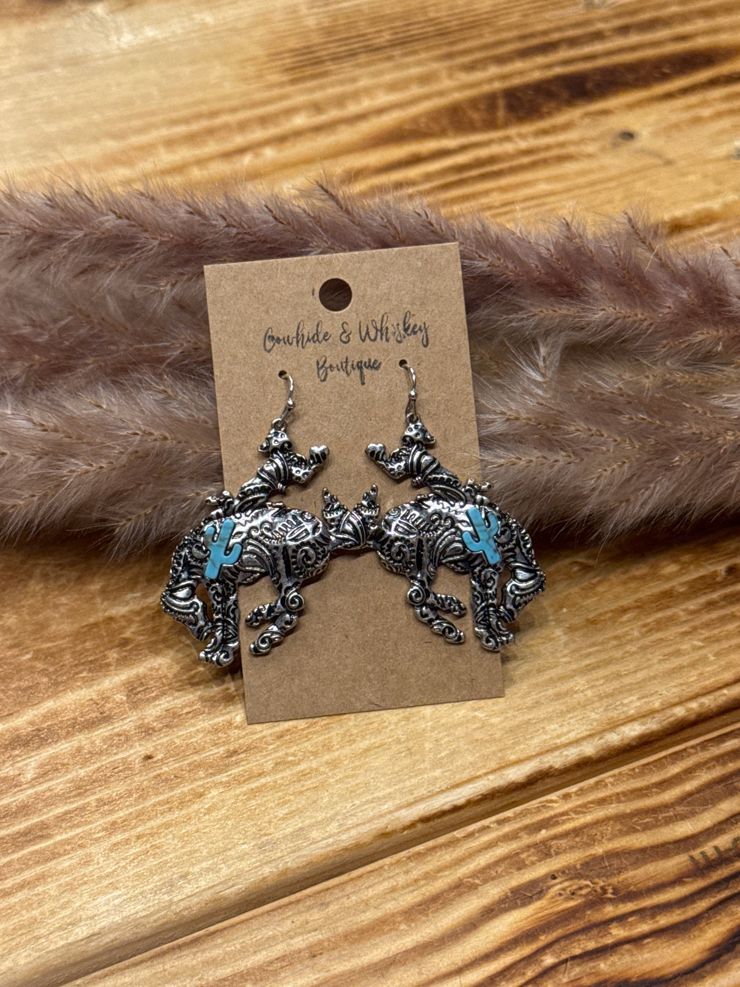 Cactus Cowboy - Earrings