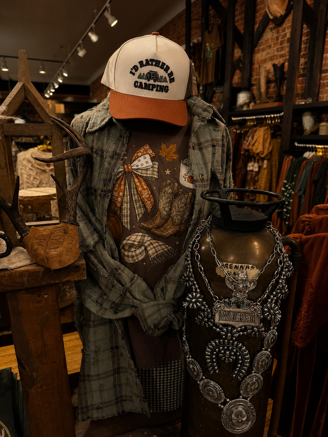 Fall Essentials β Brown Graphic Tee