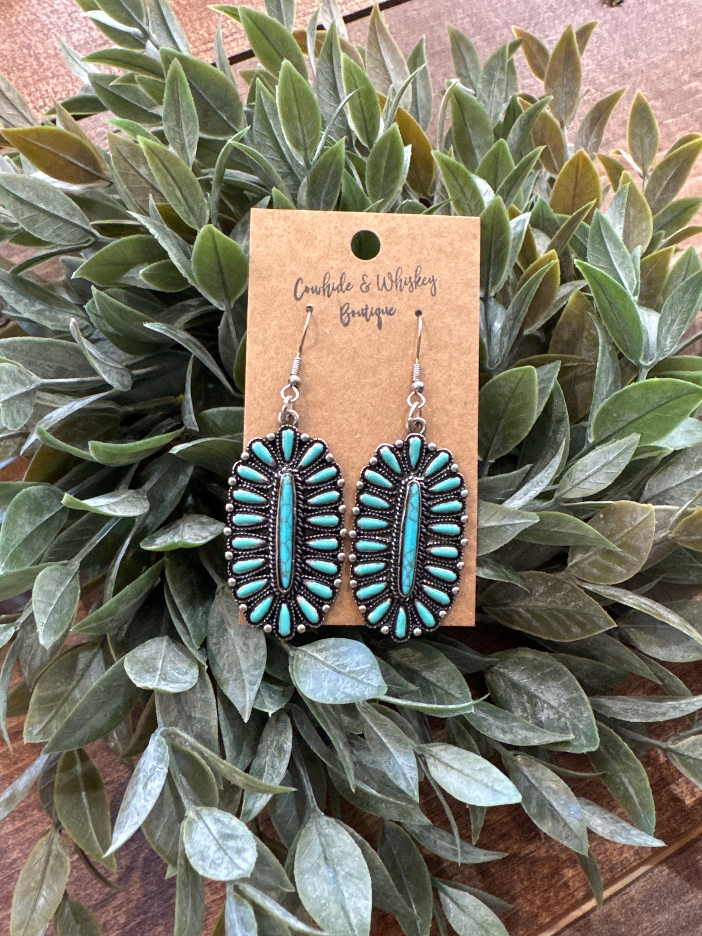 Concho Sliver - Earrings