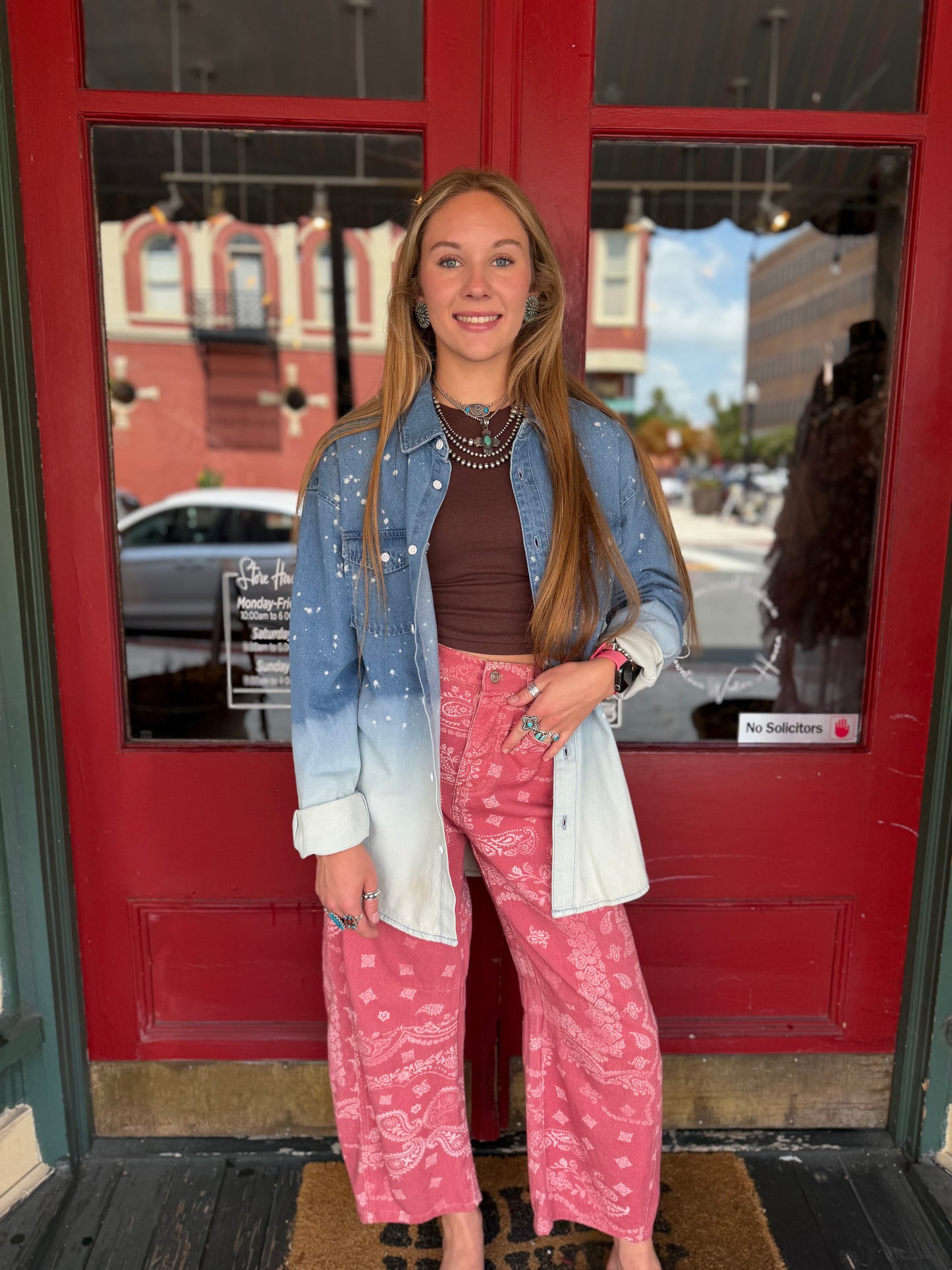 Untamed Cowboy – Denim Flannel