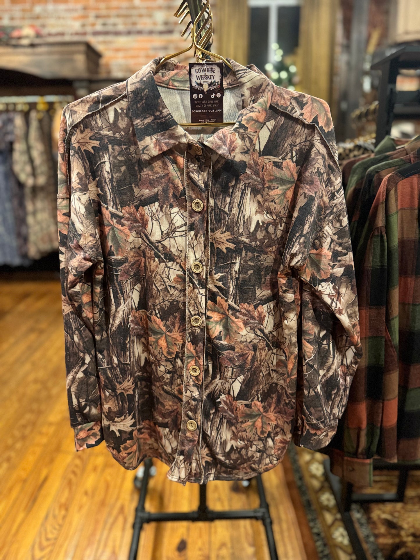 Timberline - Camo Shacket