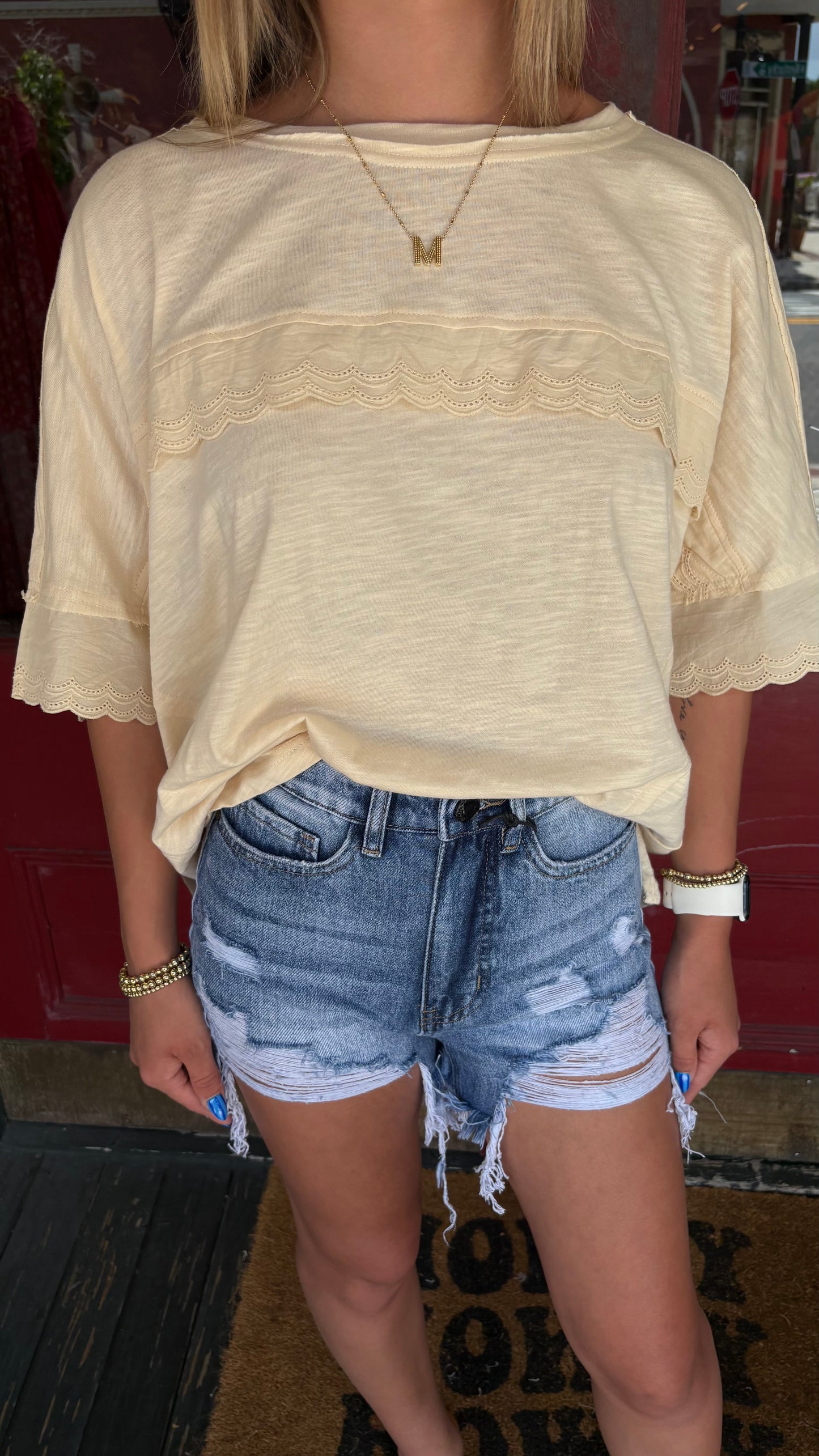Tumbleweed Lane – Patch Front Tee