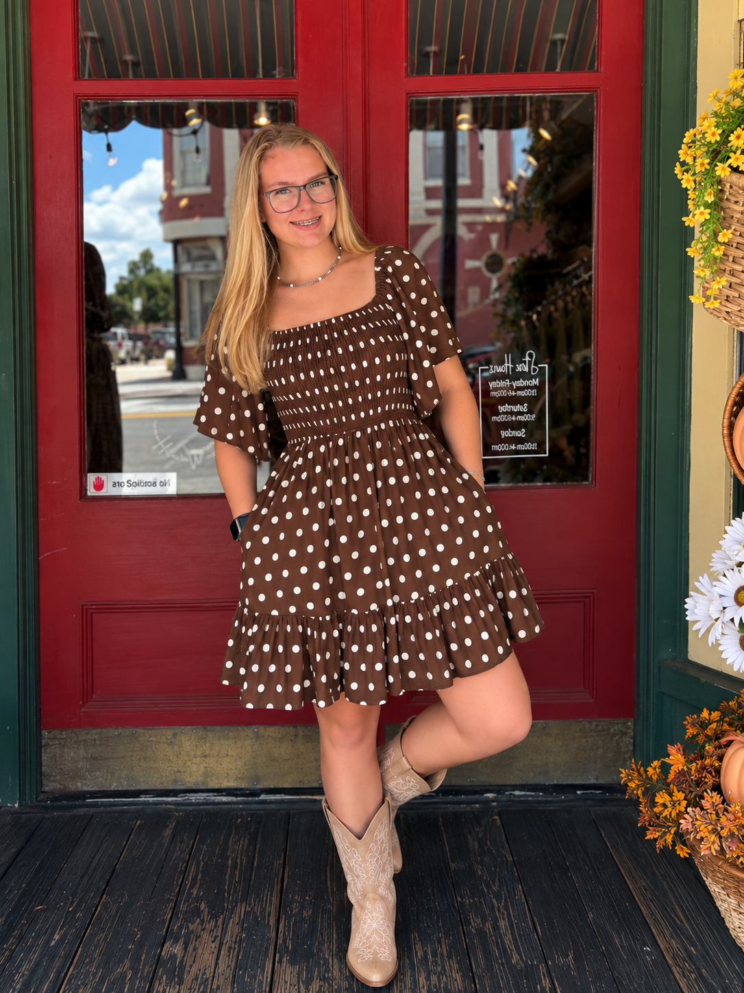 Sweet on You – Polka Dot Mini Dress