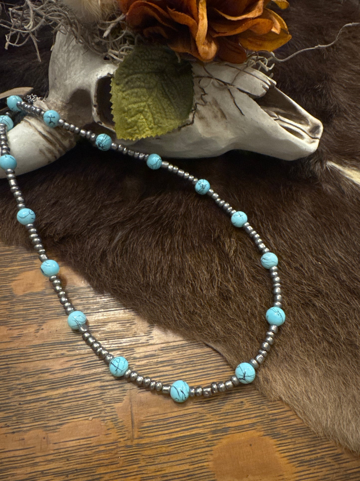 Marbled Pearl - Necklace