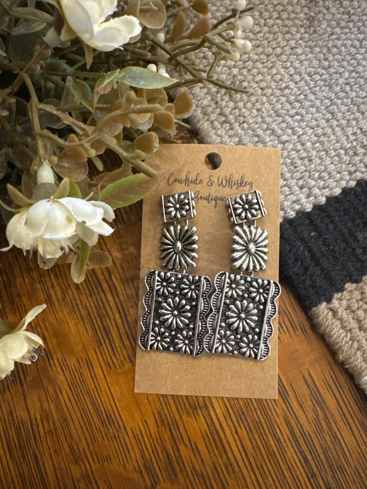 Square Mosaic - Earrings