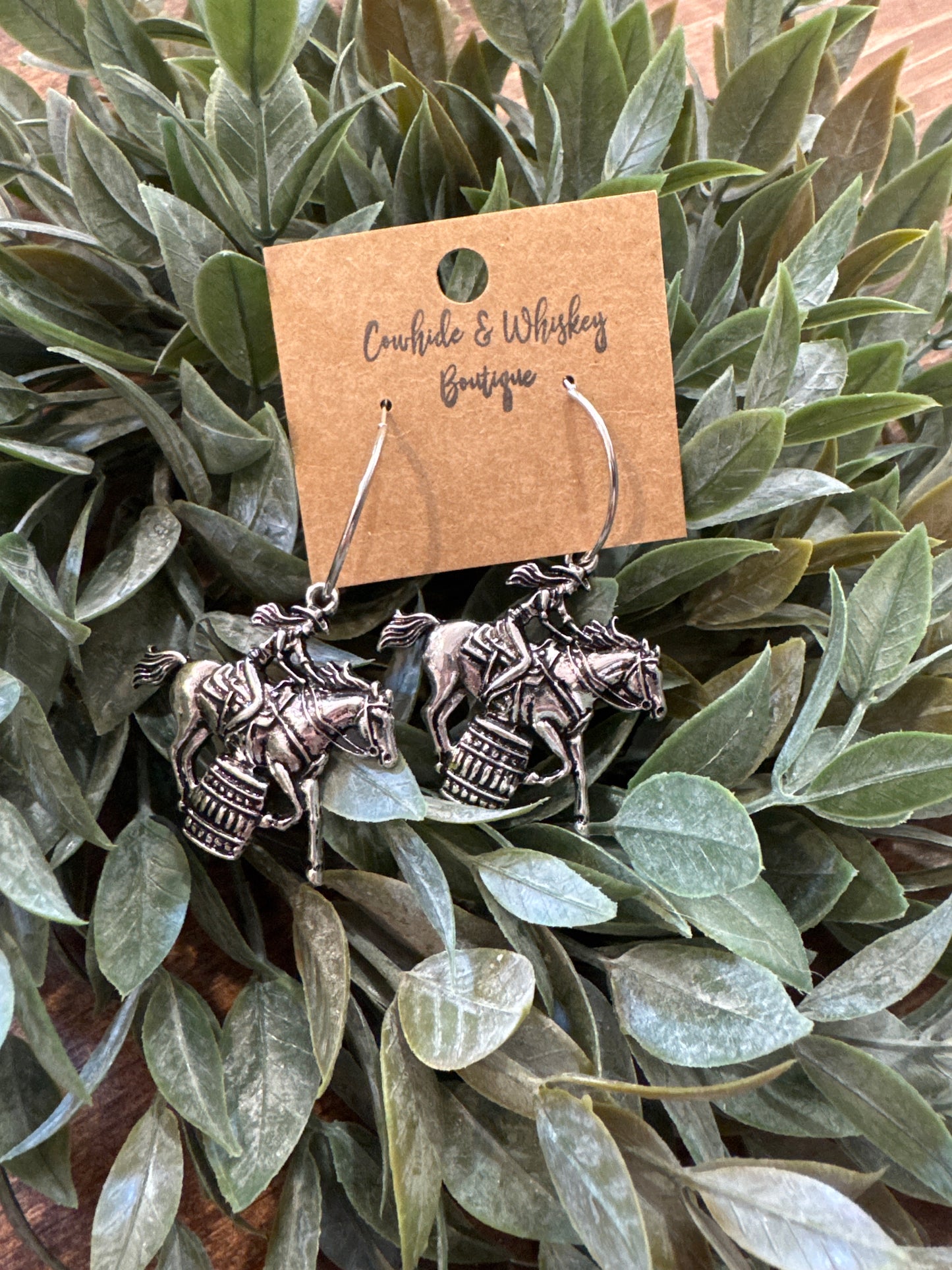 Barrel Race - Hoop Earrings