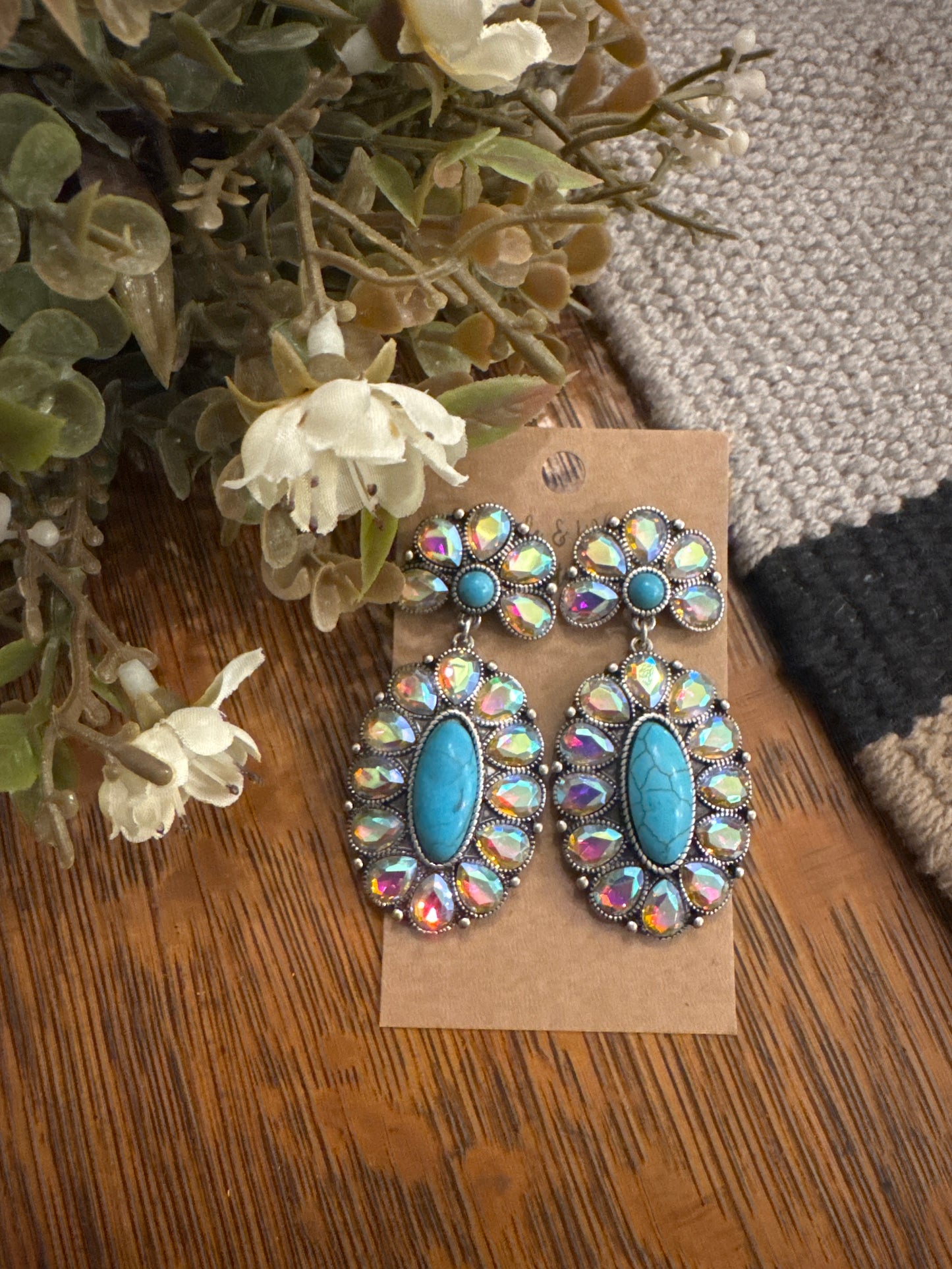 Mega AB Concho - Earrings