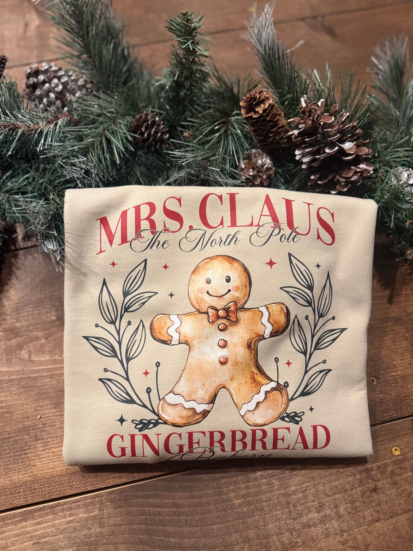 Gingerbread Bakery - Sand Sweatshirt