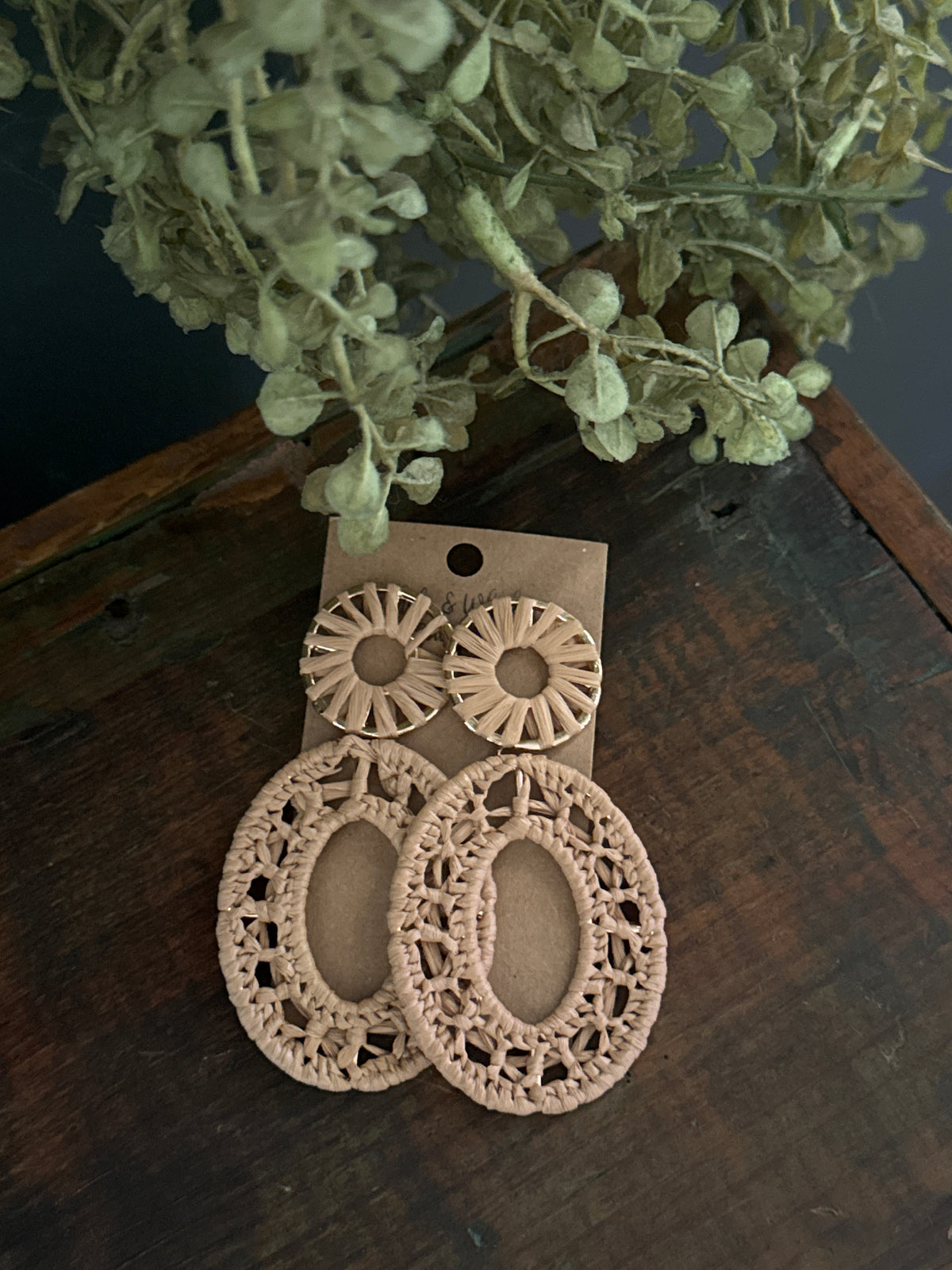Wicker Weaver - Earrings
