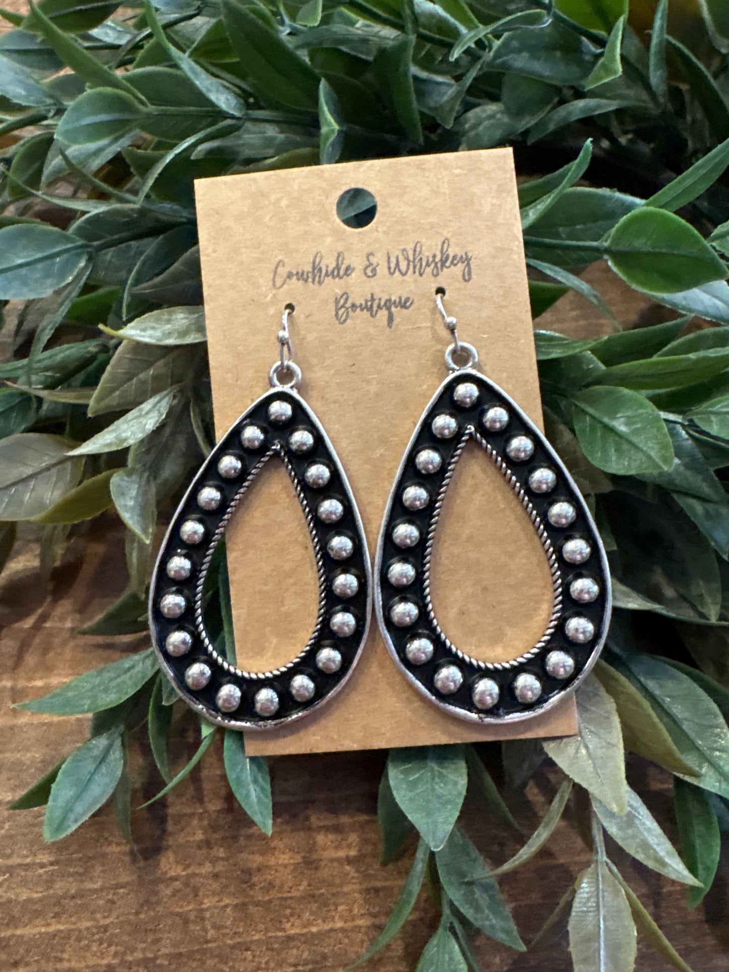 Teardrop Stud - Earrings