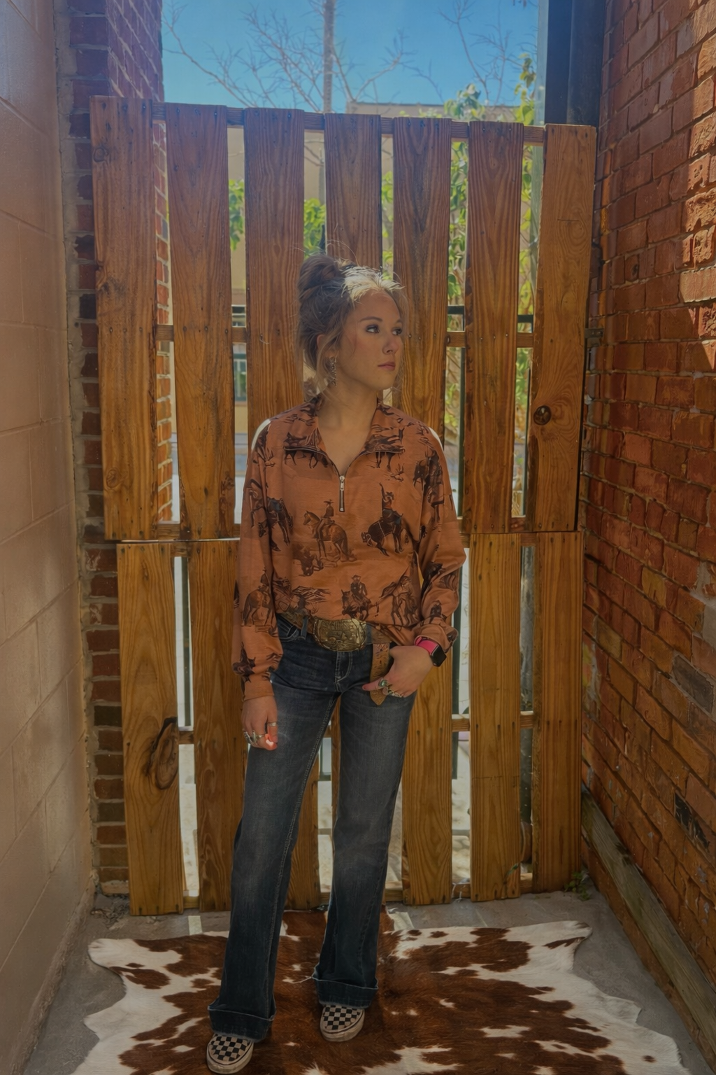 Rusted Range - Quarter Zip Pullover