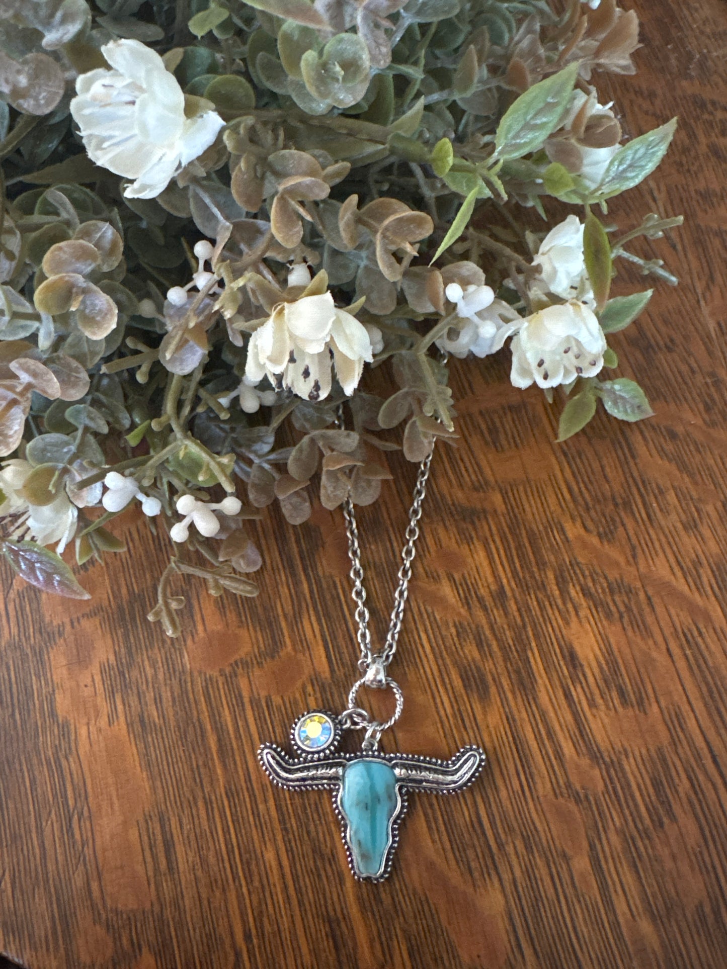 Bull Bling Charm - Necklace
