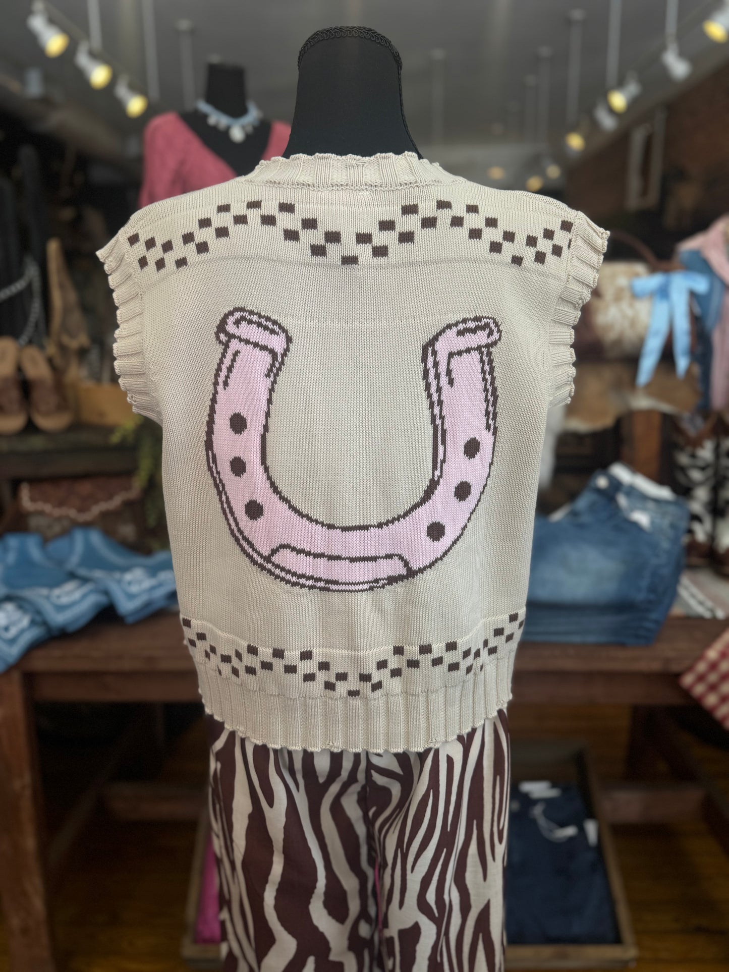 Roundup Ready - Brown Vest