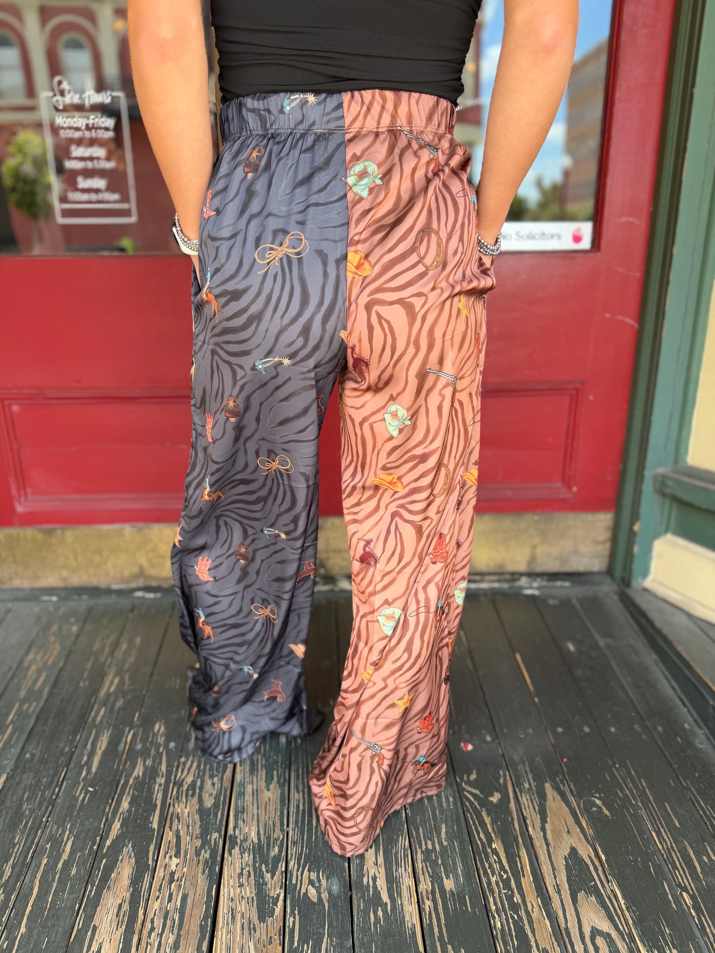 Wild West Wanderer – Wide Leg Pants