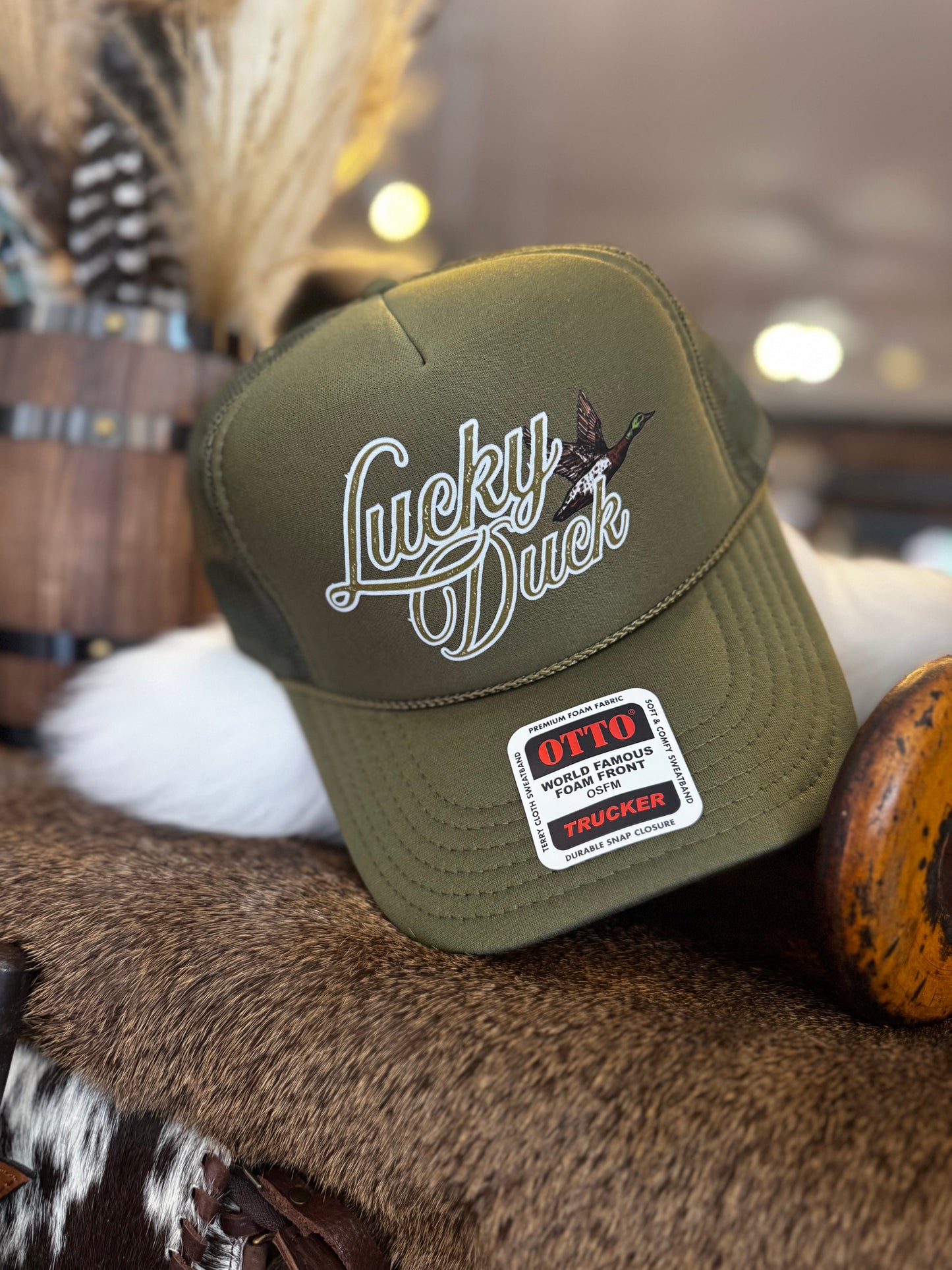 Lucky Duck-Trucker Hat
