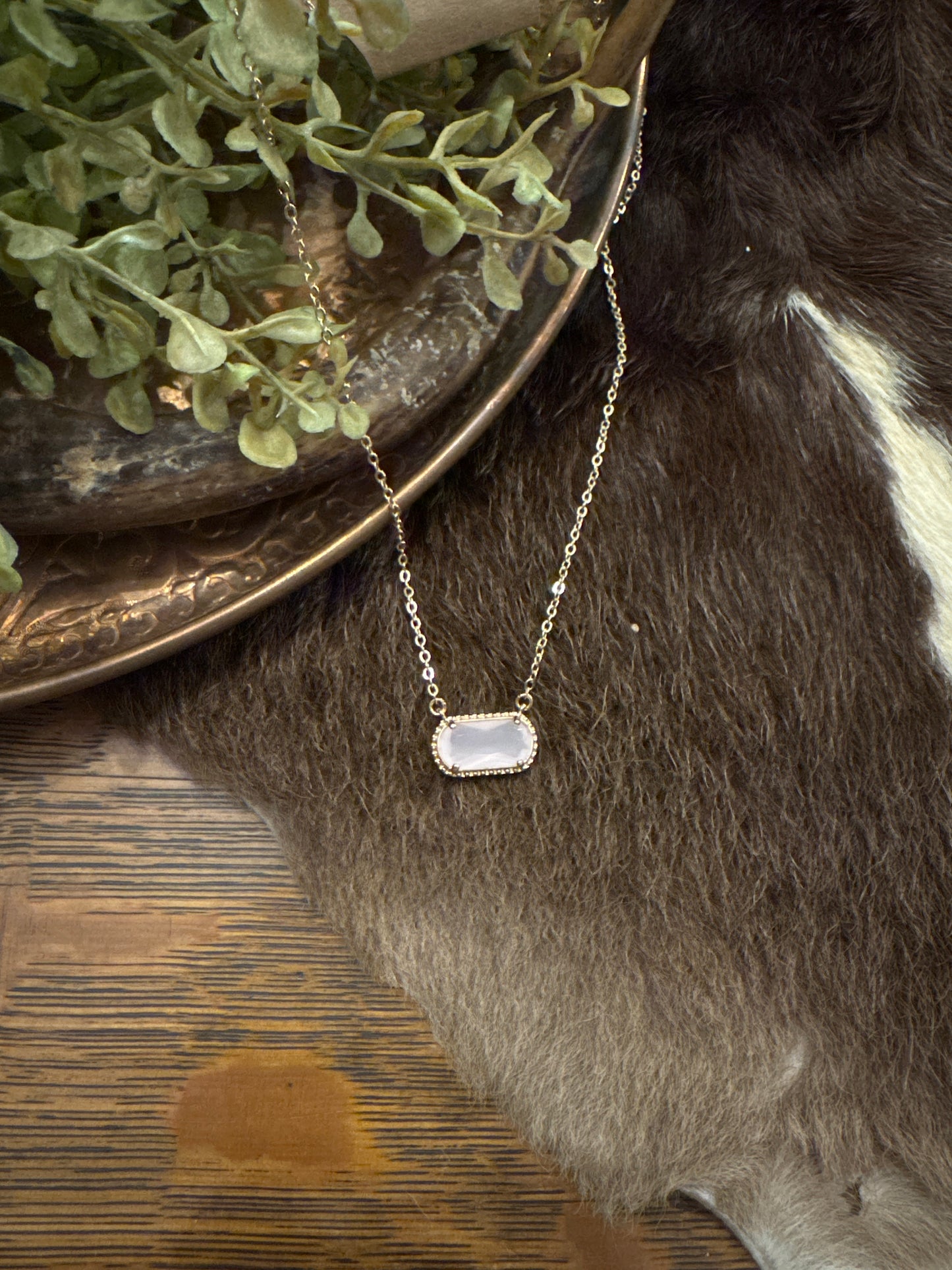 Golden Glass - Necklace