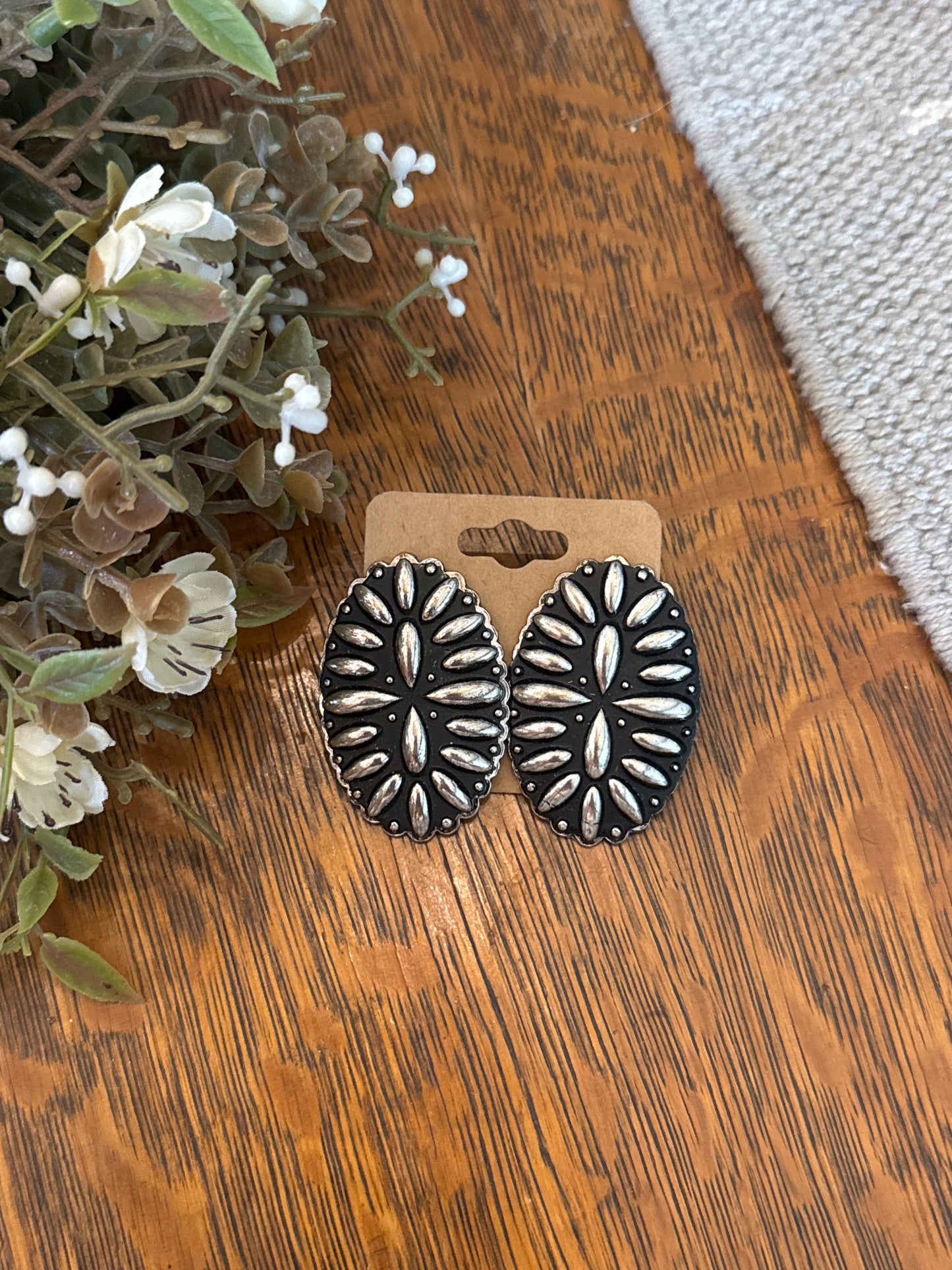 Rio Mega - Concho Earrings