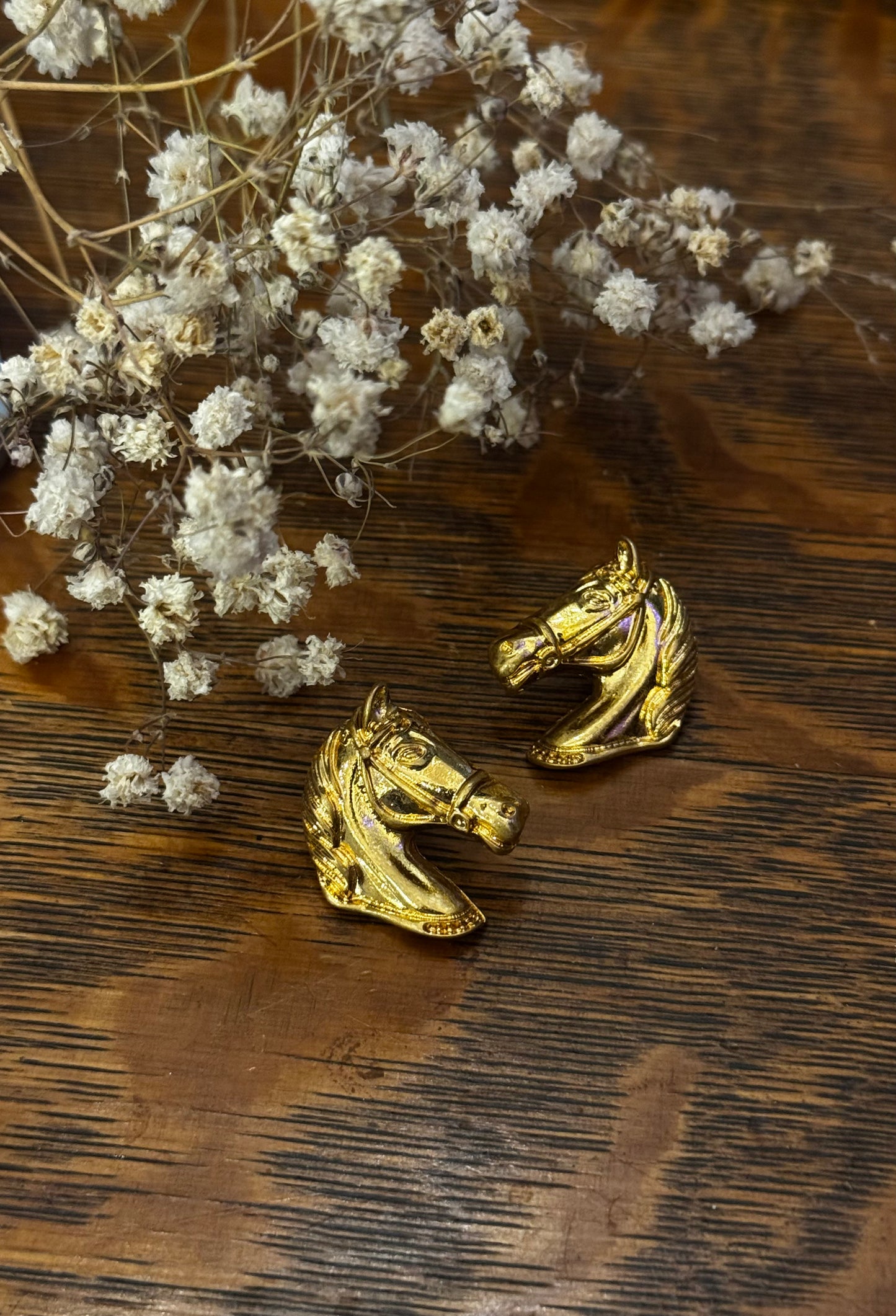 Golden Stallion - Earrings