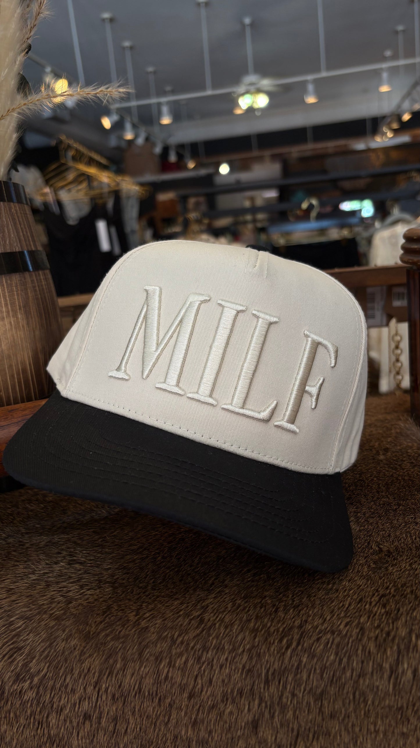 MILF-Tan Trucker Hat