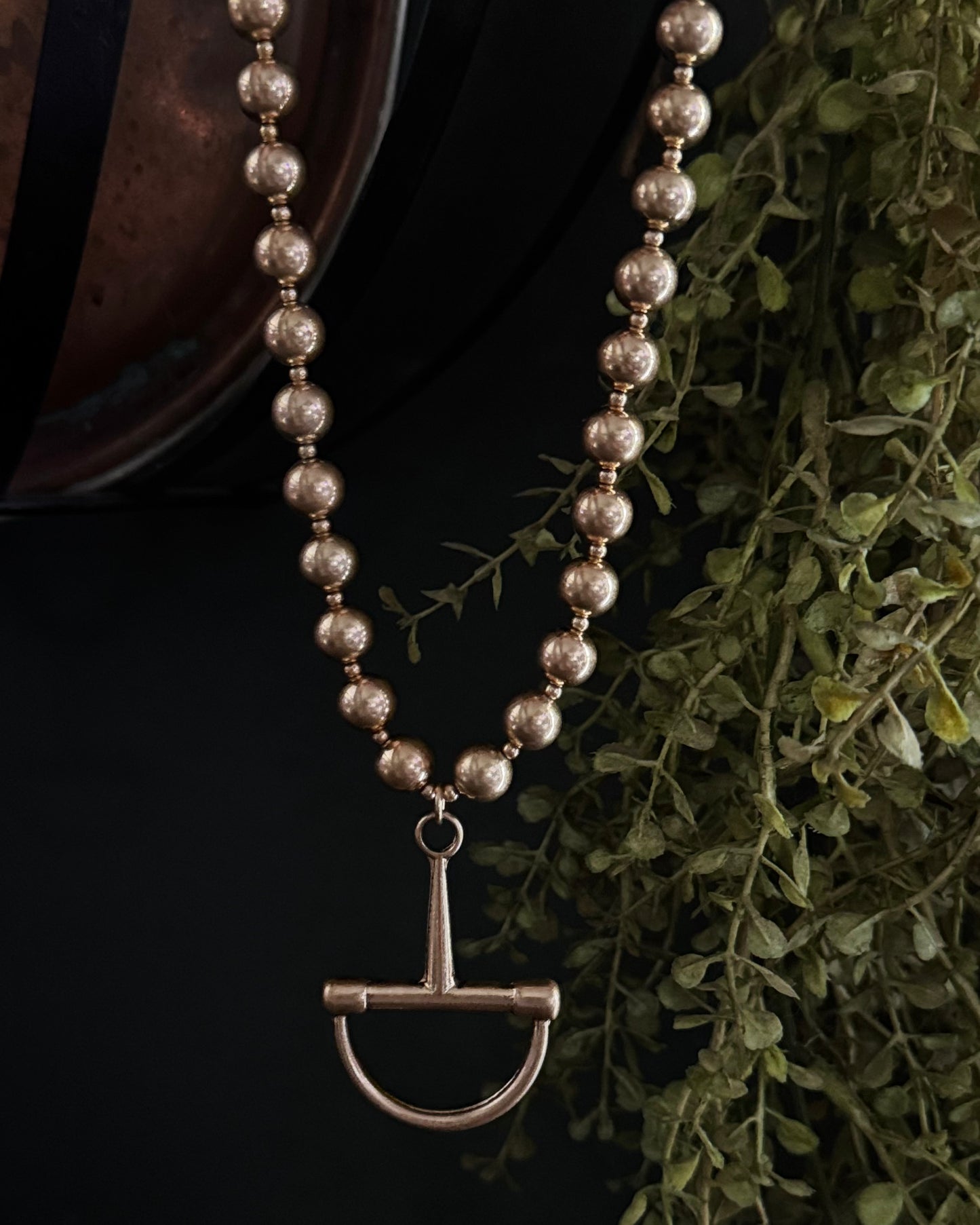 Bead & Bit - Gold Necklace