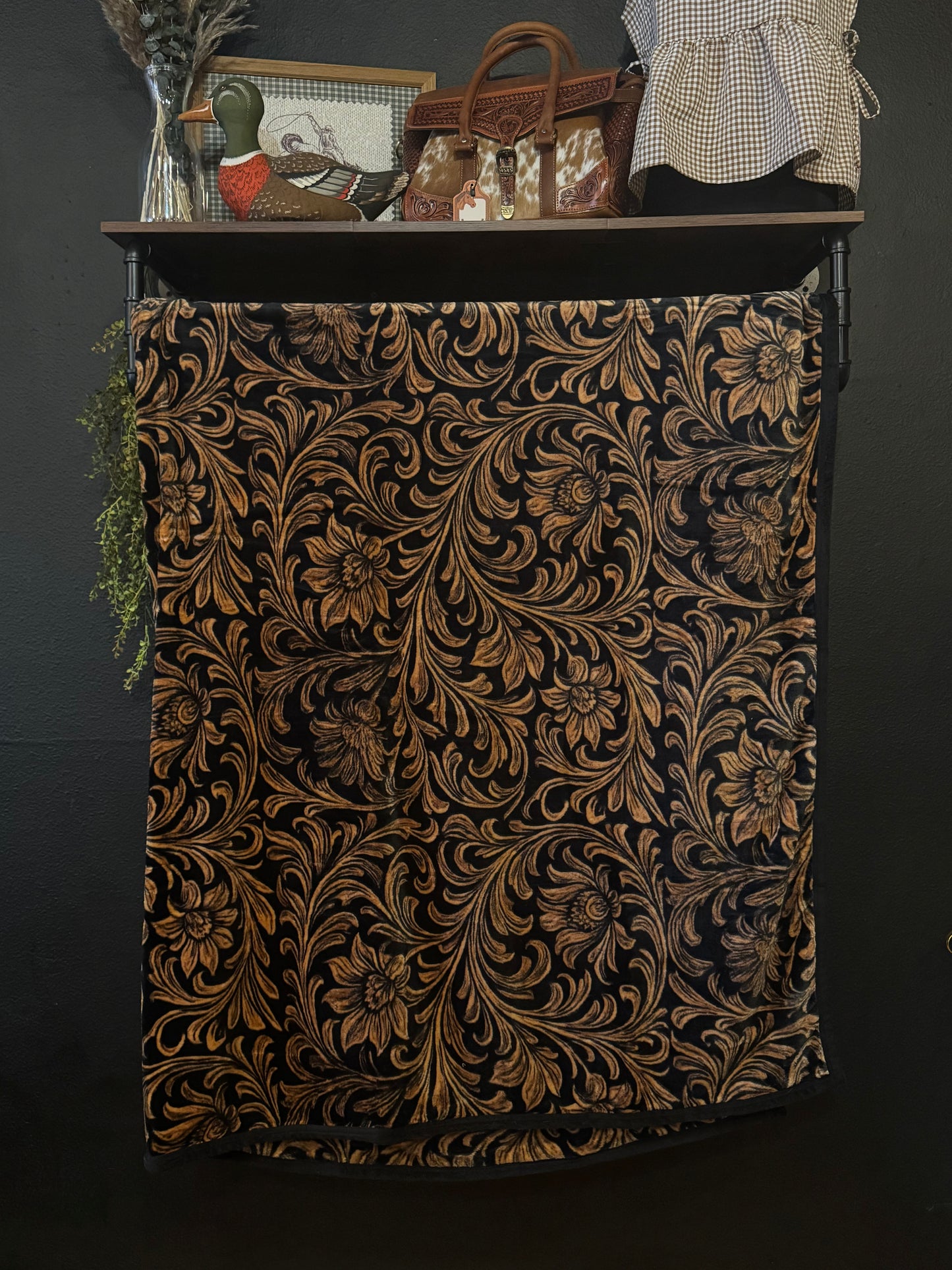 Brown Tool - King Lux Plush Blanket