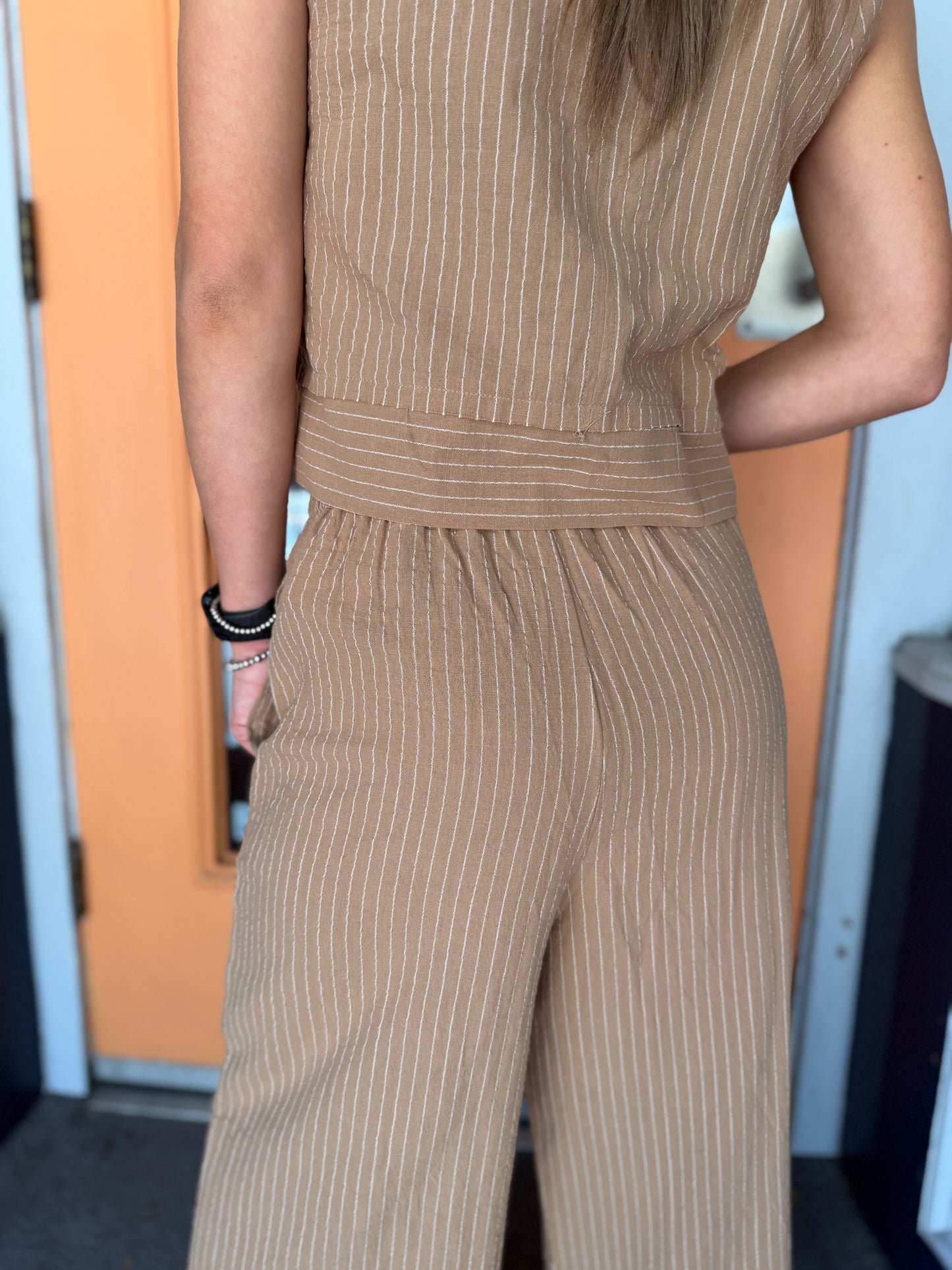 Driftwood Mocha β Stripe Set