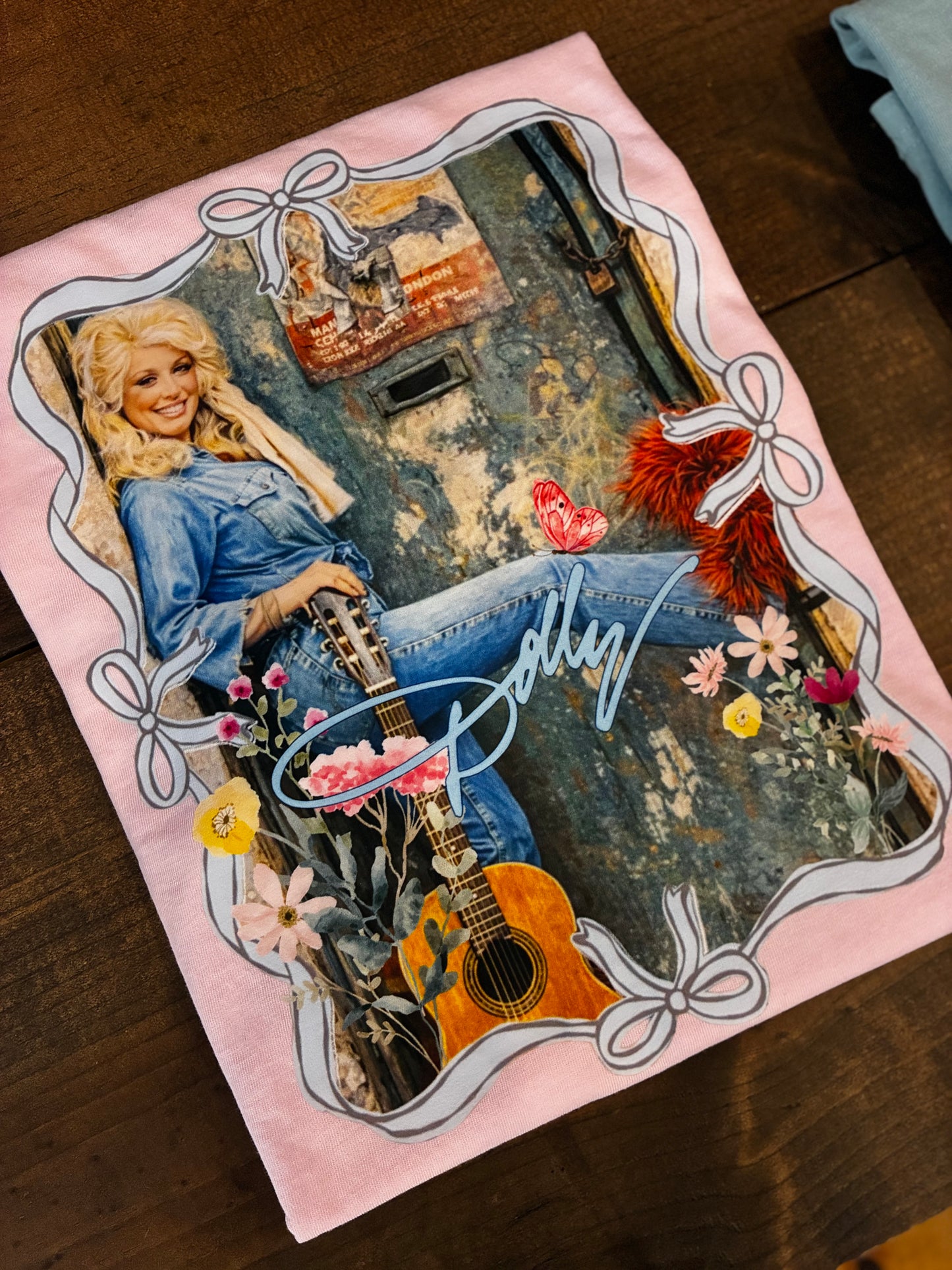 Dolly Portrait - Pink Graphic Tee