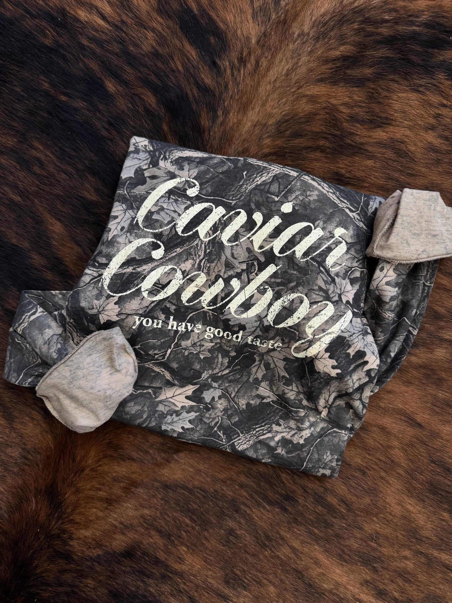 Caviar Cowboy - Camo Long Sleeve