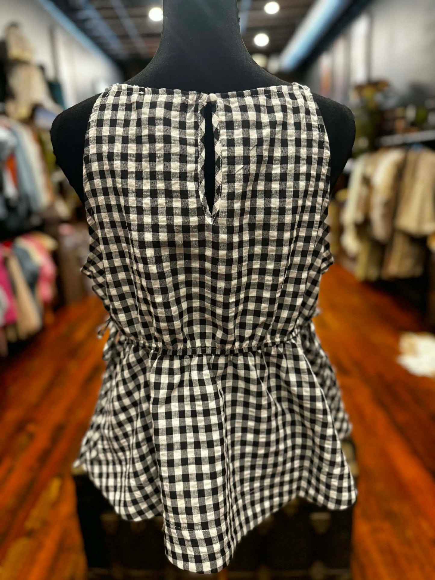 Cottage Charm – Peplum Tank Top