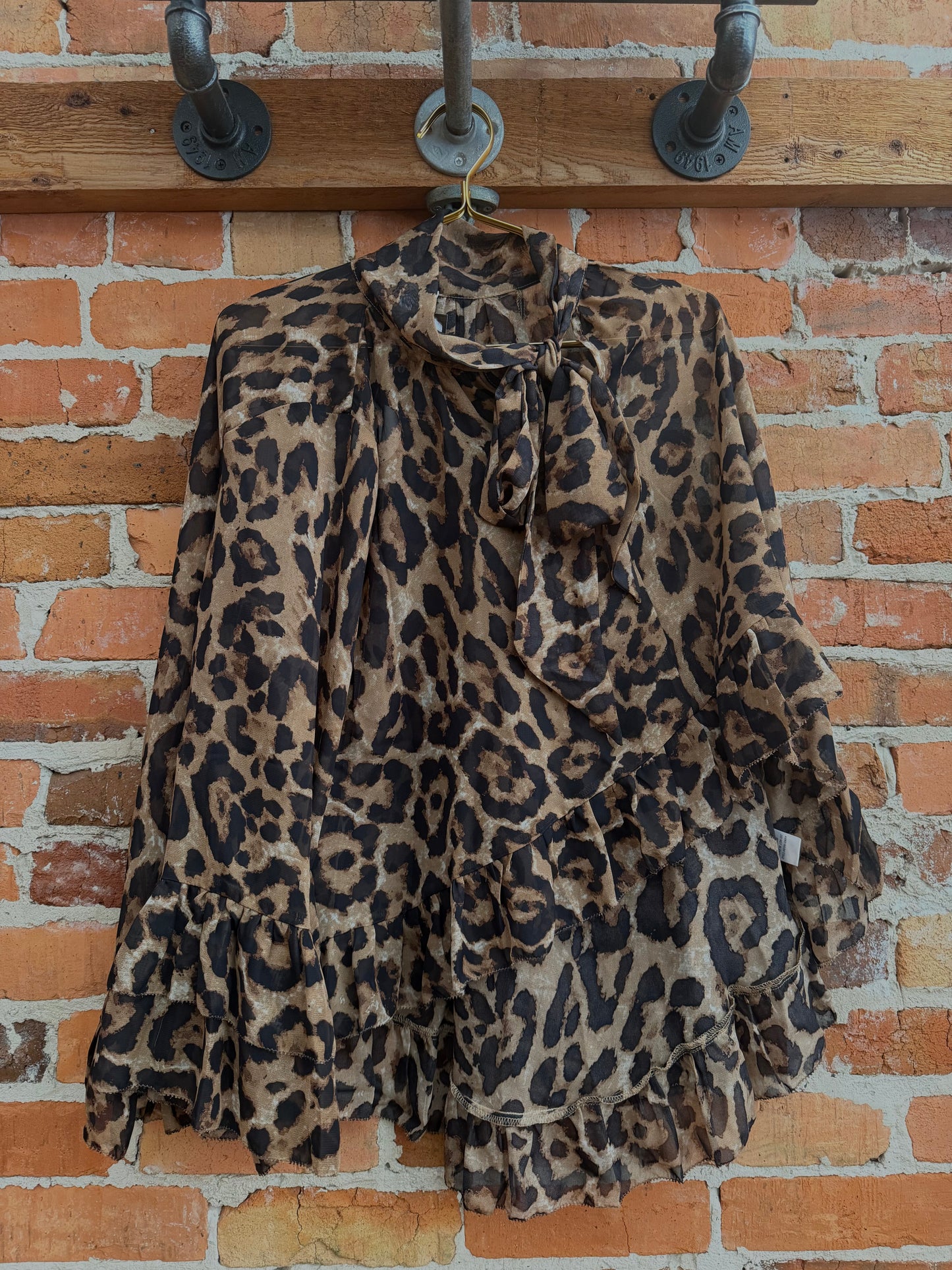 Wild Tie – Chiffon Blouse